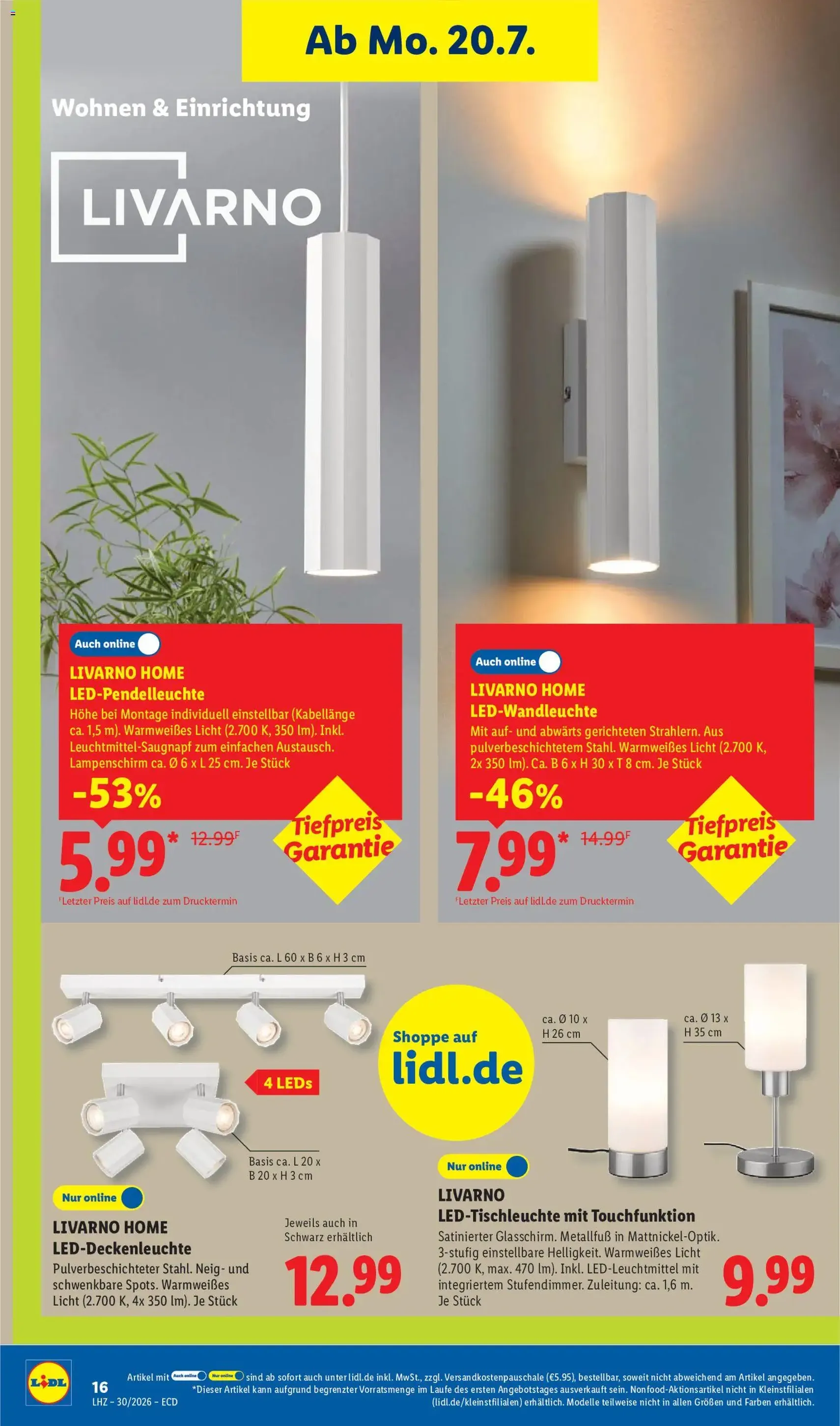 Lidl Prospekt - Gültiger Prospekt ab 20.07.2026, Seite 40 von insgesamt 69