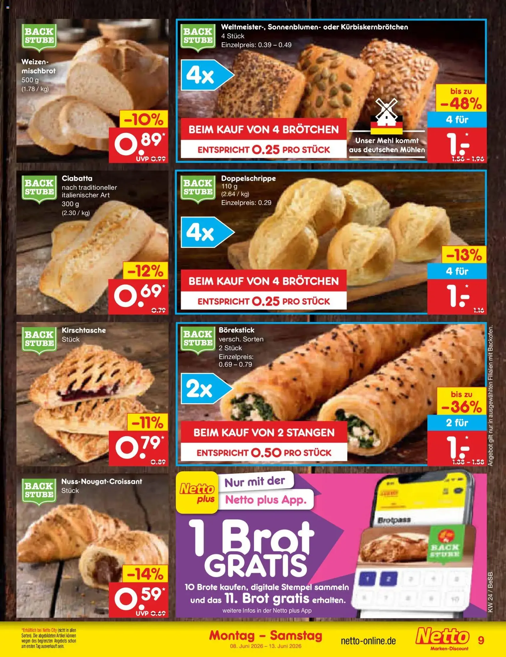 Netto Marken-Discount Prospekt - Gültiger Prospekt ab 08.06.2026, Seite 13 von insgesamt 60