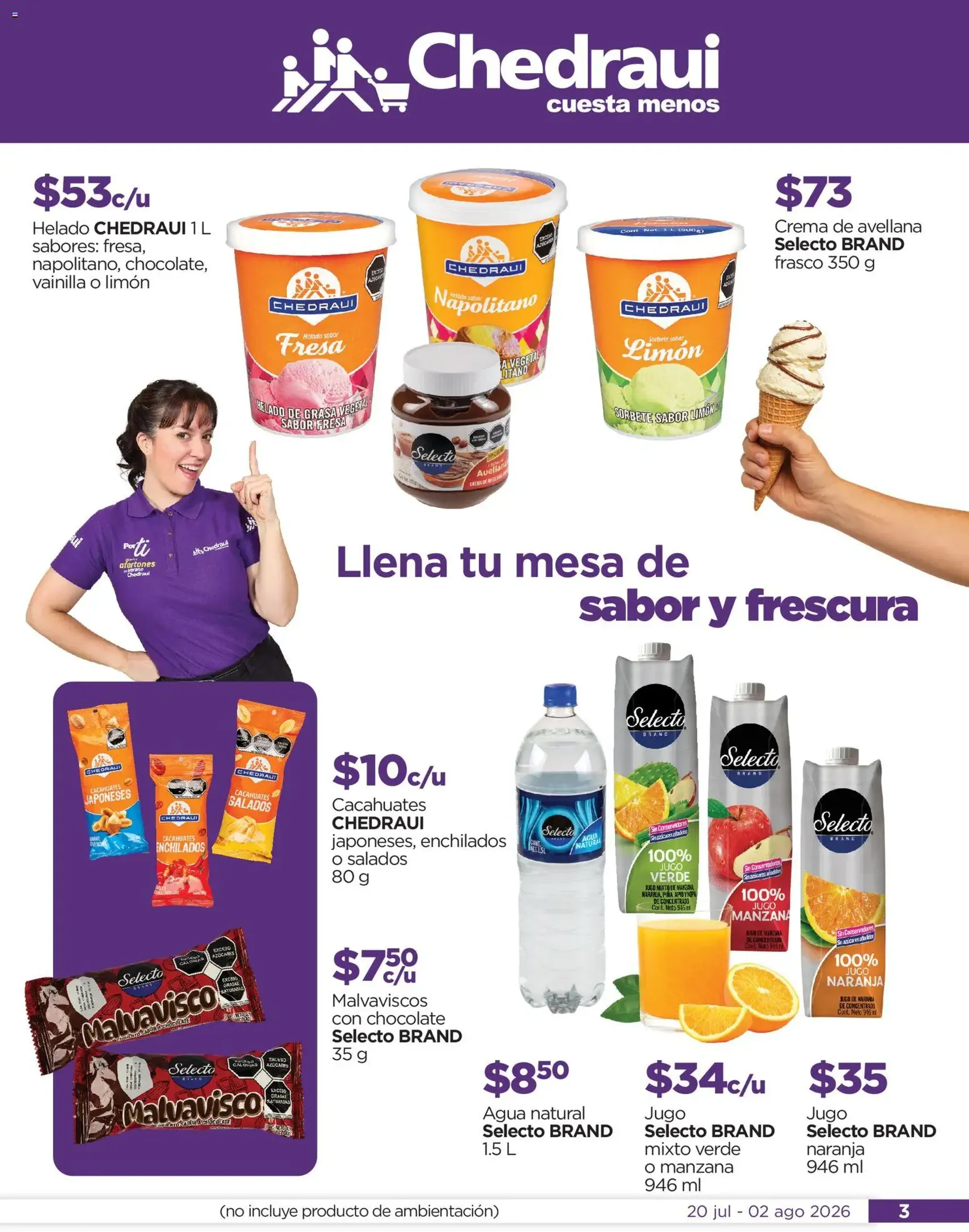 Chedraui folleto - folleto válido desde 20/07/2026 página 3 de 16