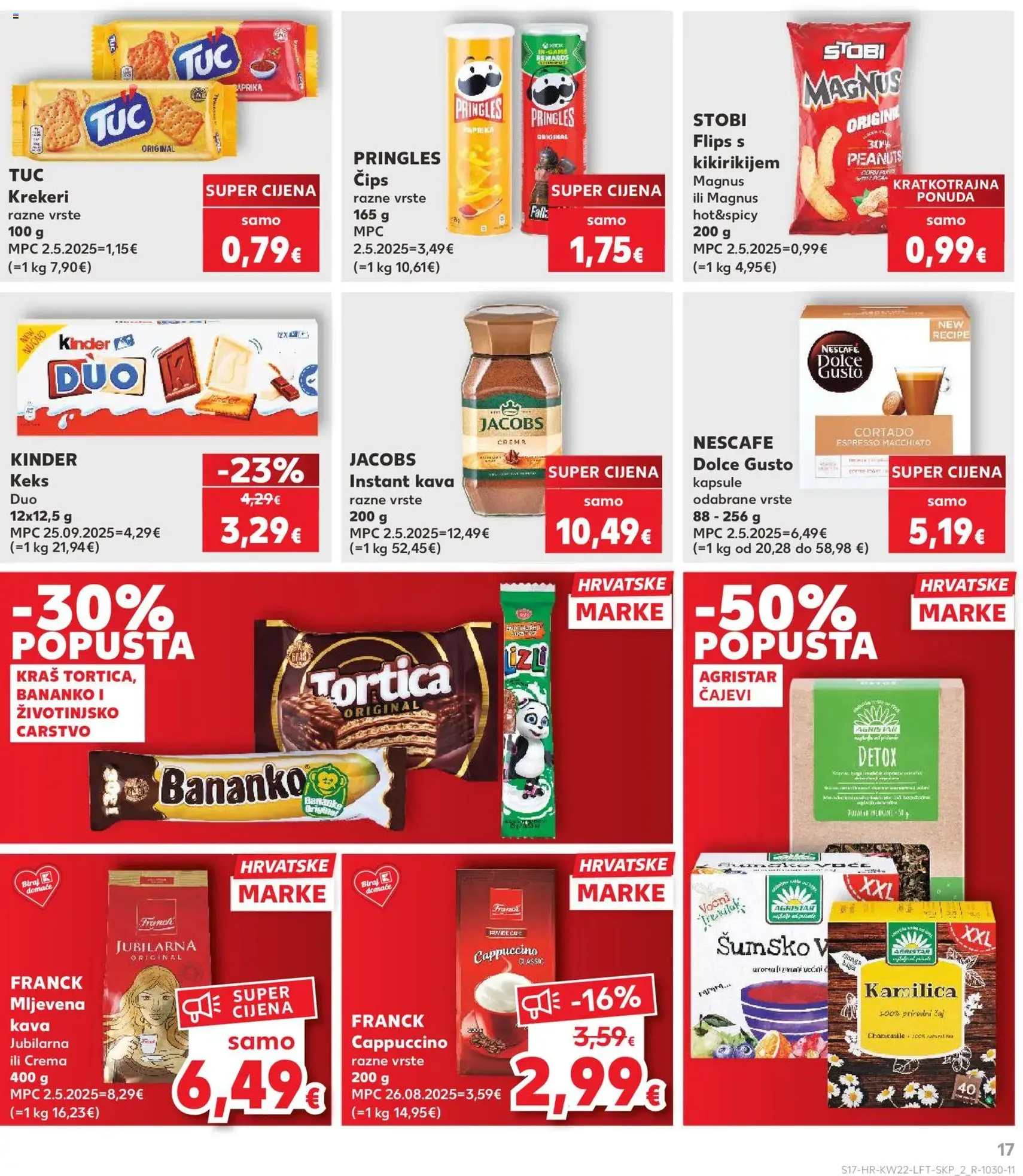 Kaufland HR akciós újság - 2026.05.27. érvényes szórólap 17 oldal 32 oldalból