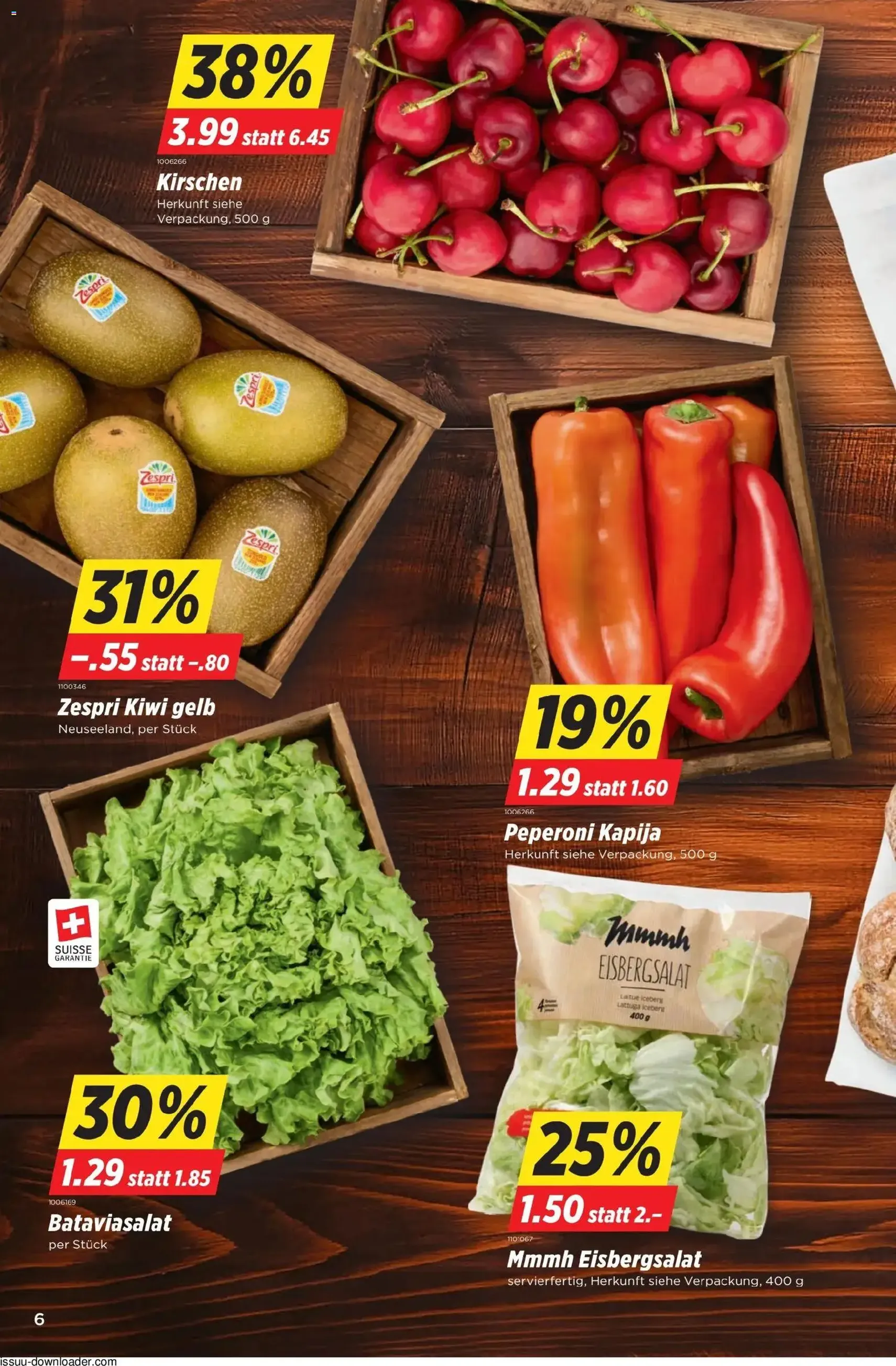 Denner aktionen - Gültiger Prospekt ab 28.05.2026, Seite 6 von insgesamt 22