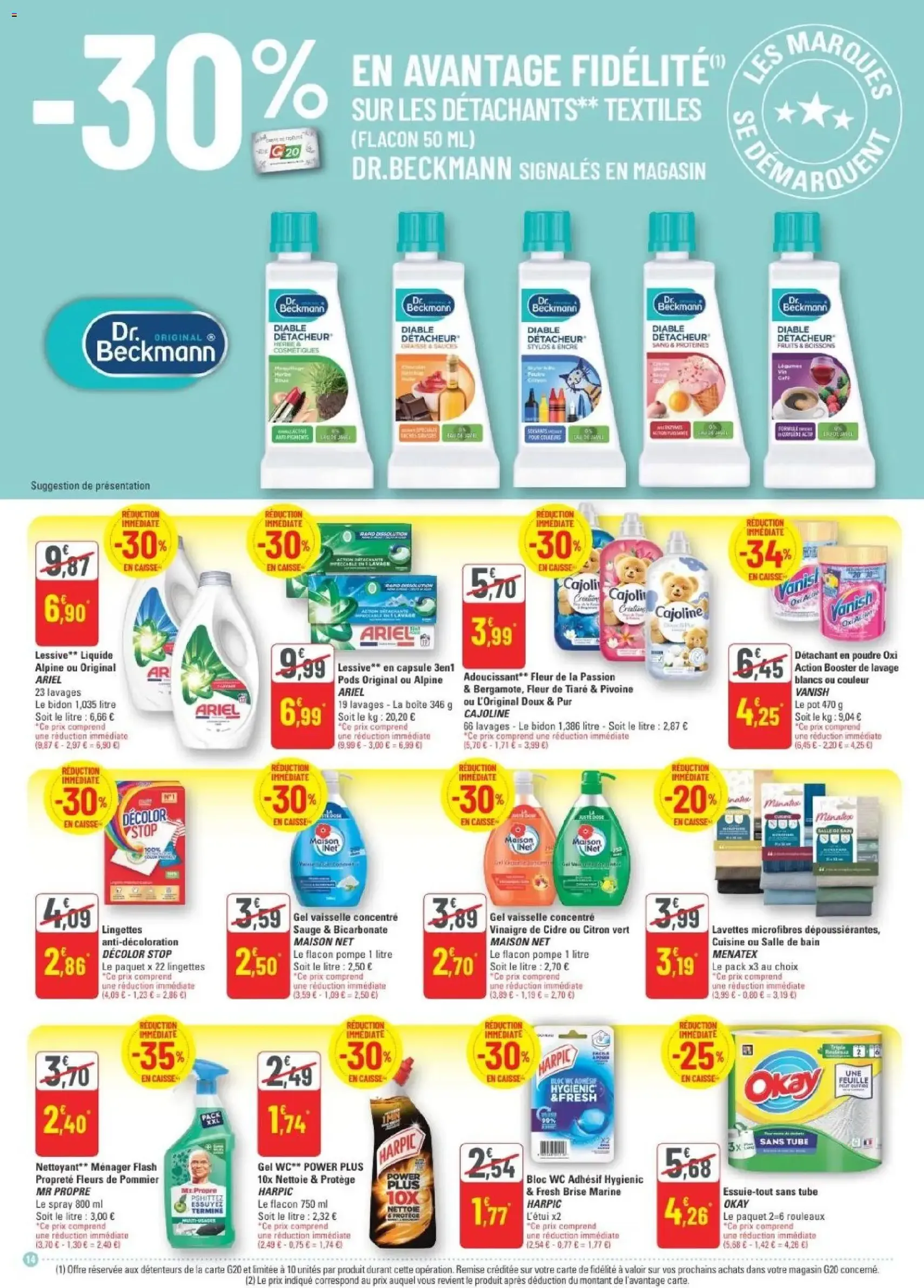 G20 Supermarchés catalogue - brochure valable à partir du 31/12/2025, page 14 sur 16