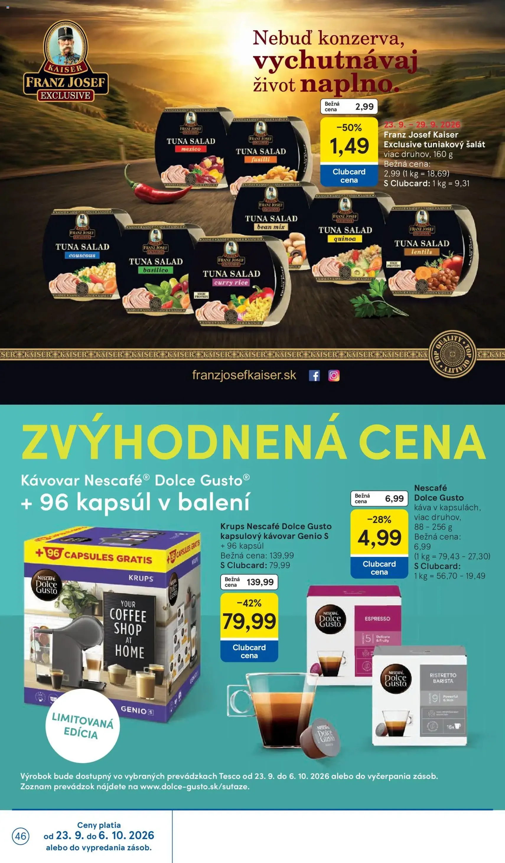 Tesco Hypermarket - leták - platný leták od 23.09.2026 strana 46 z 48