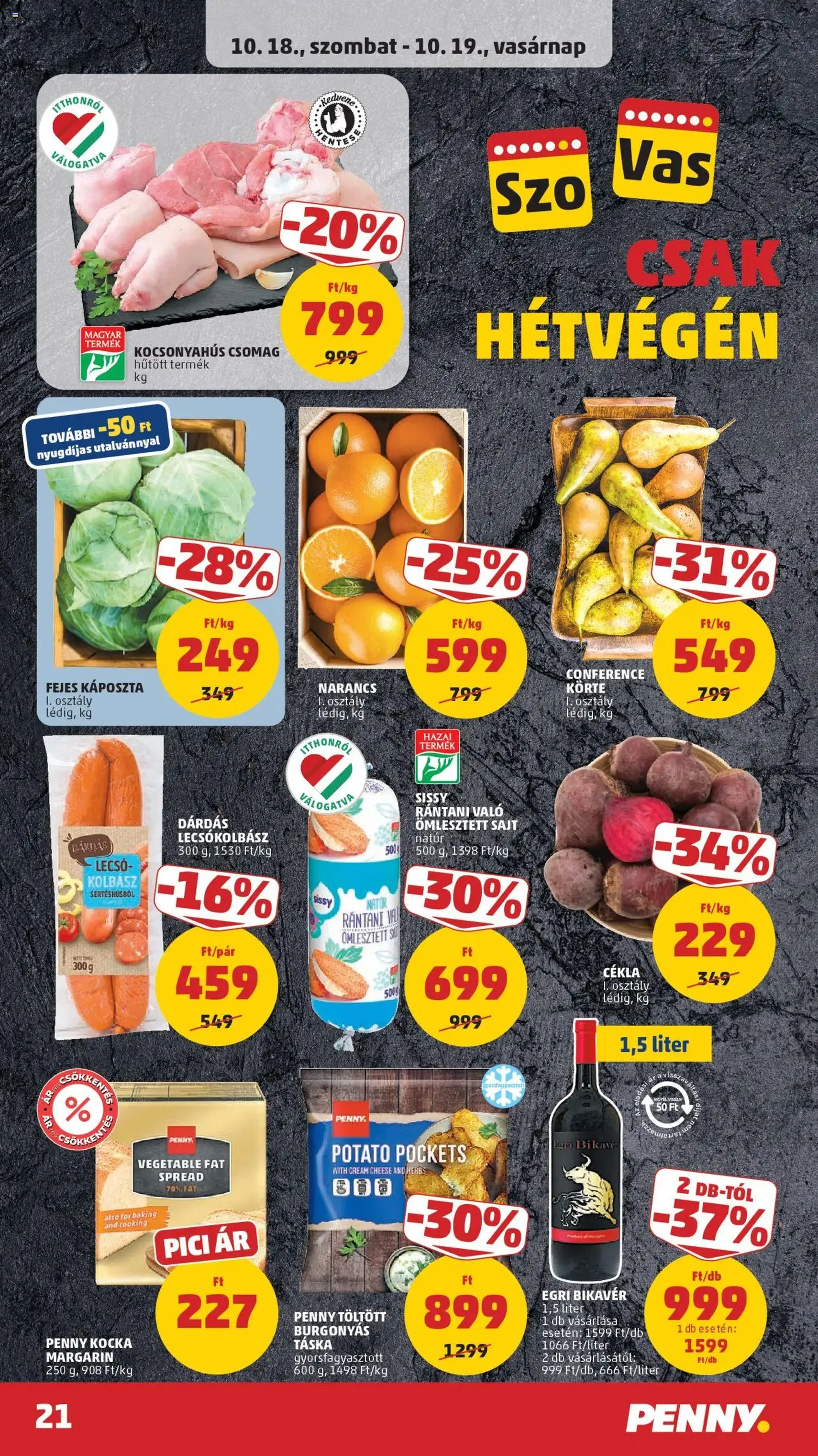 PENNY Akciós újság - 2025.10.16. érvényes szórólap 25 oldal 42 oldalból PENNY Akciós újság - 2025.10.16. érvényes szórólap 25 oldal 42 oldalból