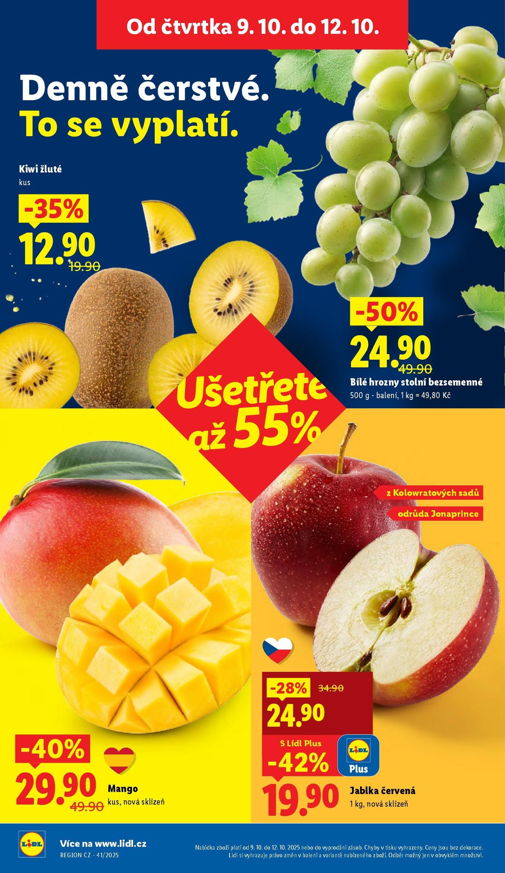 Lidl leták - platný leták od 09.10.2025 strana 8 z 45 Lidl leták - platný leták od 09.10.2025 strana 8 z 45