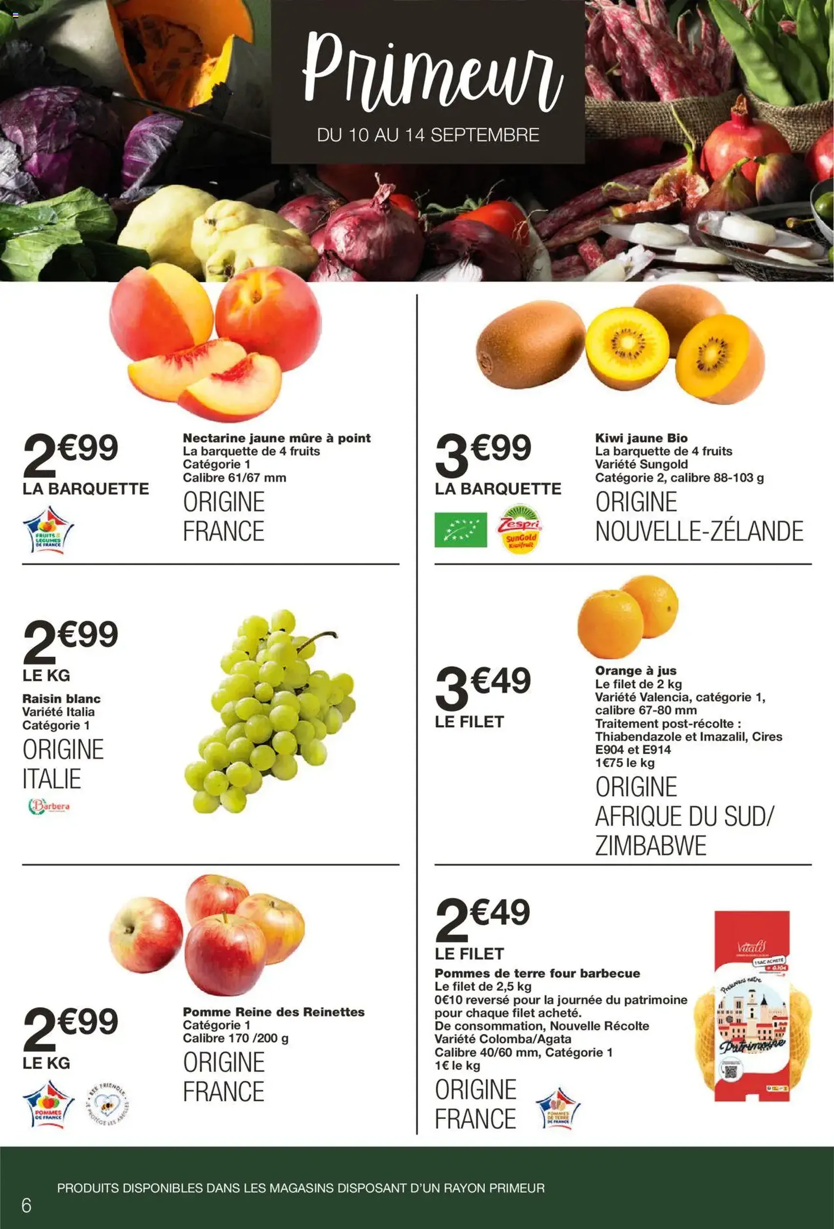 Monoprix catalogue - brochure valable à partir du 09/09/2025, page 6 sur 54 Monoprix catalogue - brochure valable à partir du 09/09/2025, page 6 sur 54