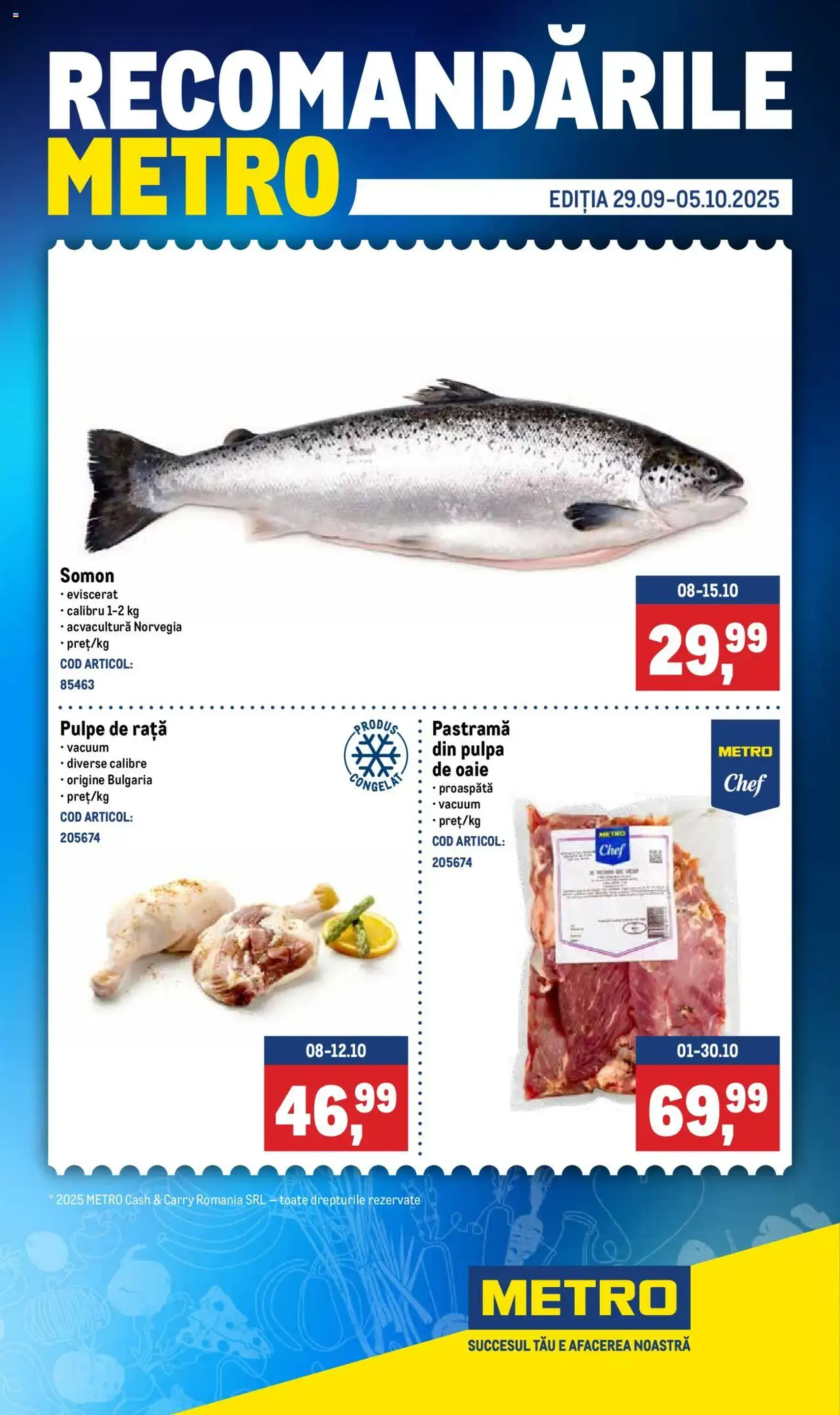 Catalog Metro - cataloage valabile începând cu 06.10.2025 pagina 1 din 4