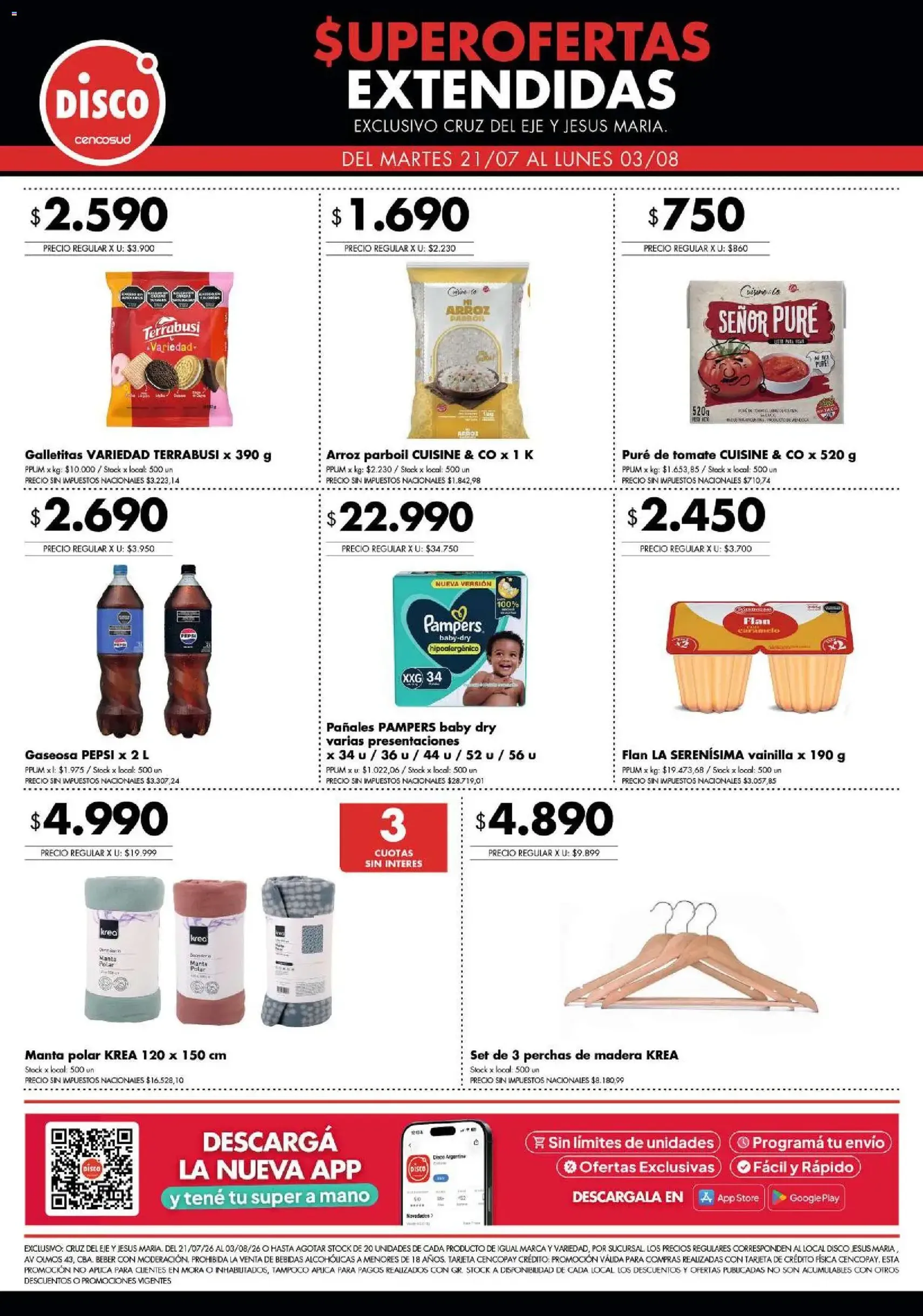 Disco ofertas - folleto válido desde 21/07/2026 página 7 de 7