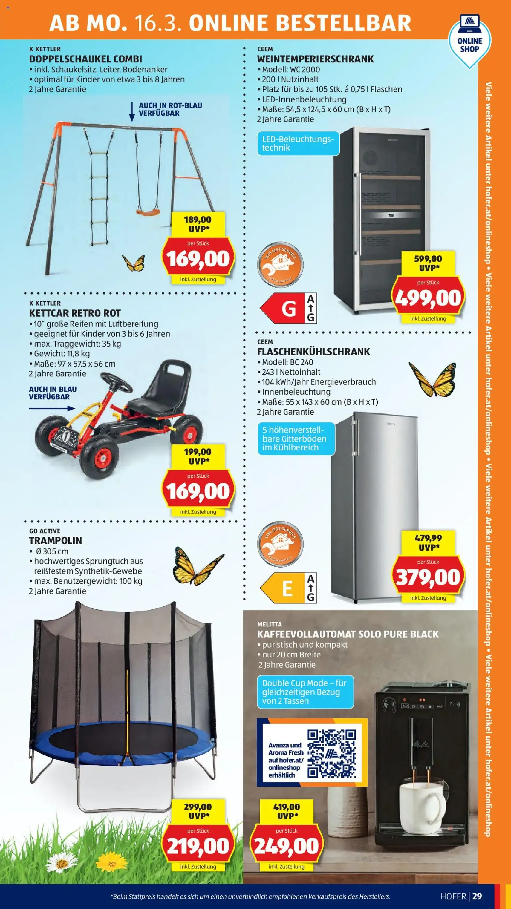 Hofer Flugblatt - Gültiger Prospekt ab 11.03.2026, Seite 36 von insgesamt 48