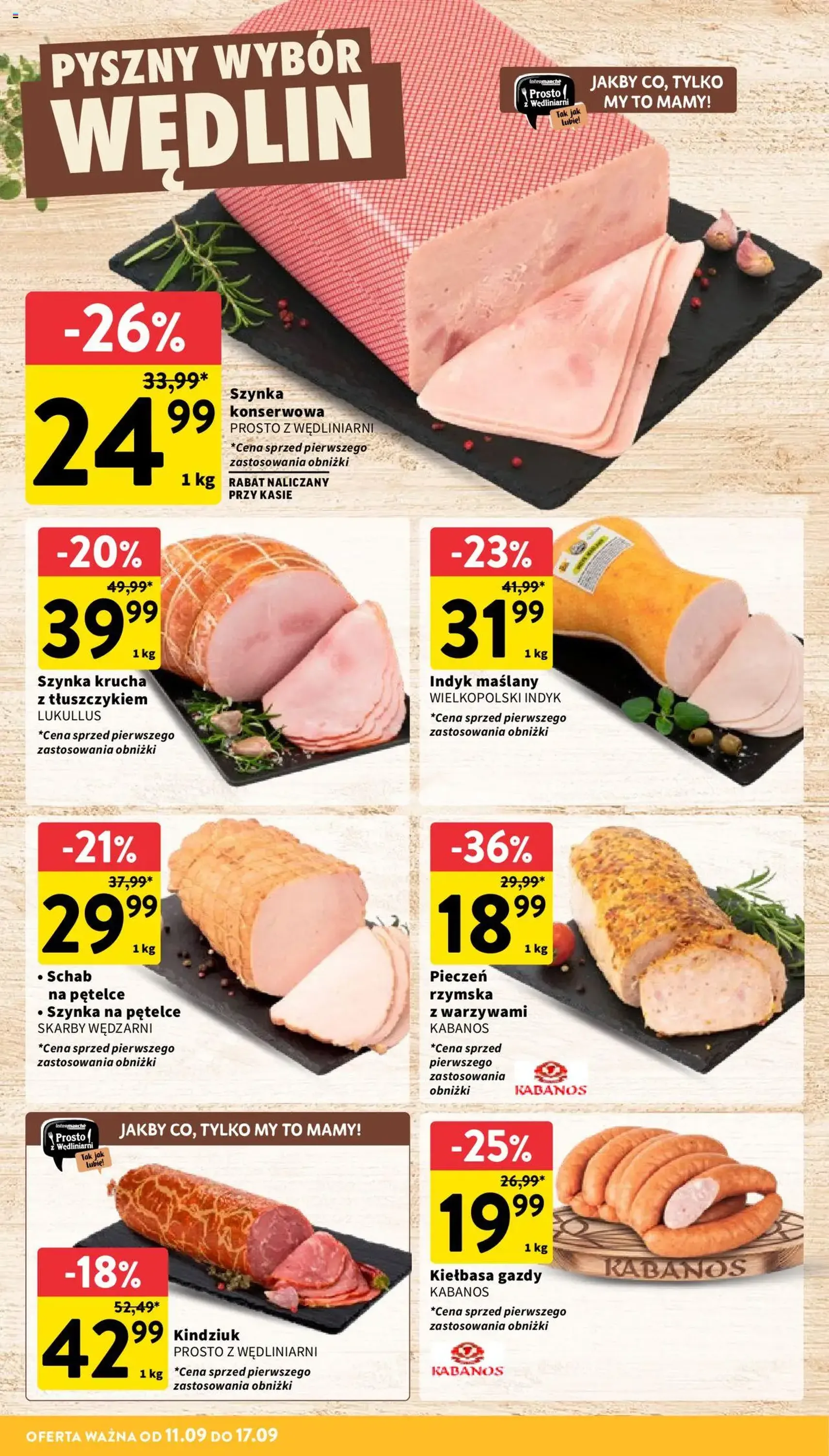 Intermarche Gazetka - ważny gazetka od 11.09.2025 strona 16 z 40 Intermarche Gazetka - ważny gazetka od 11.09.2025 strona 16 z 40