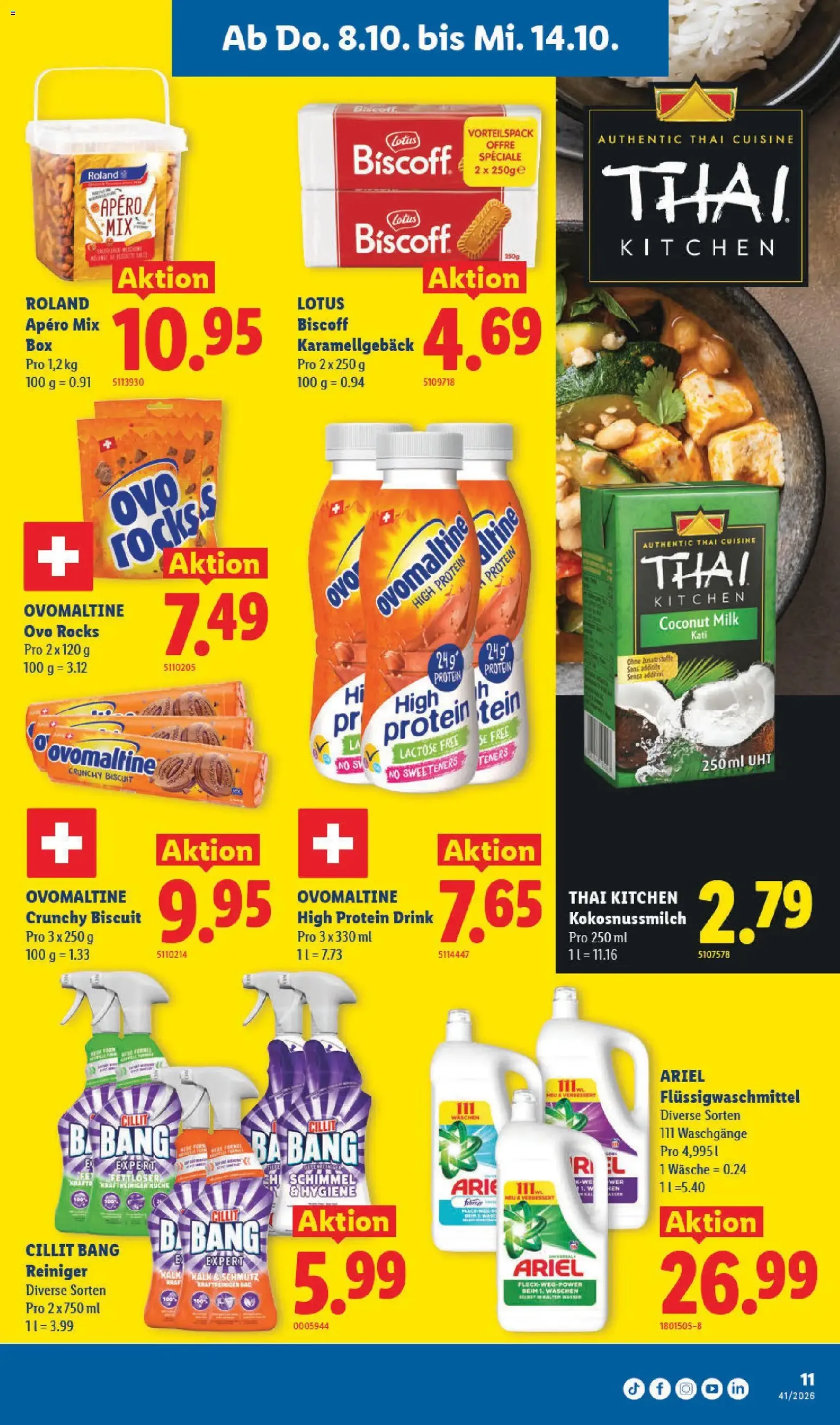 Lidl aktionen - Gültiger Prospekt ab 08.10.2026, Seite 11 von insgesamt 45
