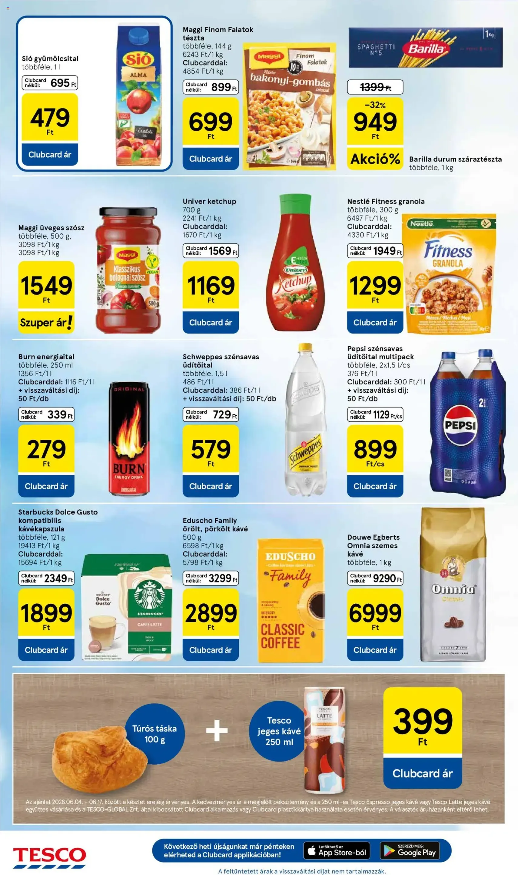 Tesco aktuális akciós újság - 2026.06.11. érvényes szórólap 6 oldal 36 oldalból