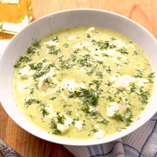Recipe preview Easy homemade Zucchini soup recipe