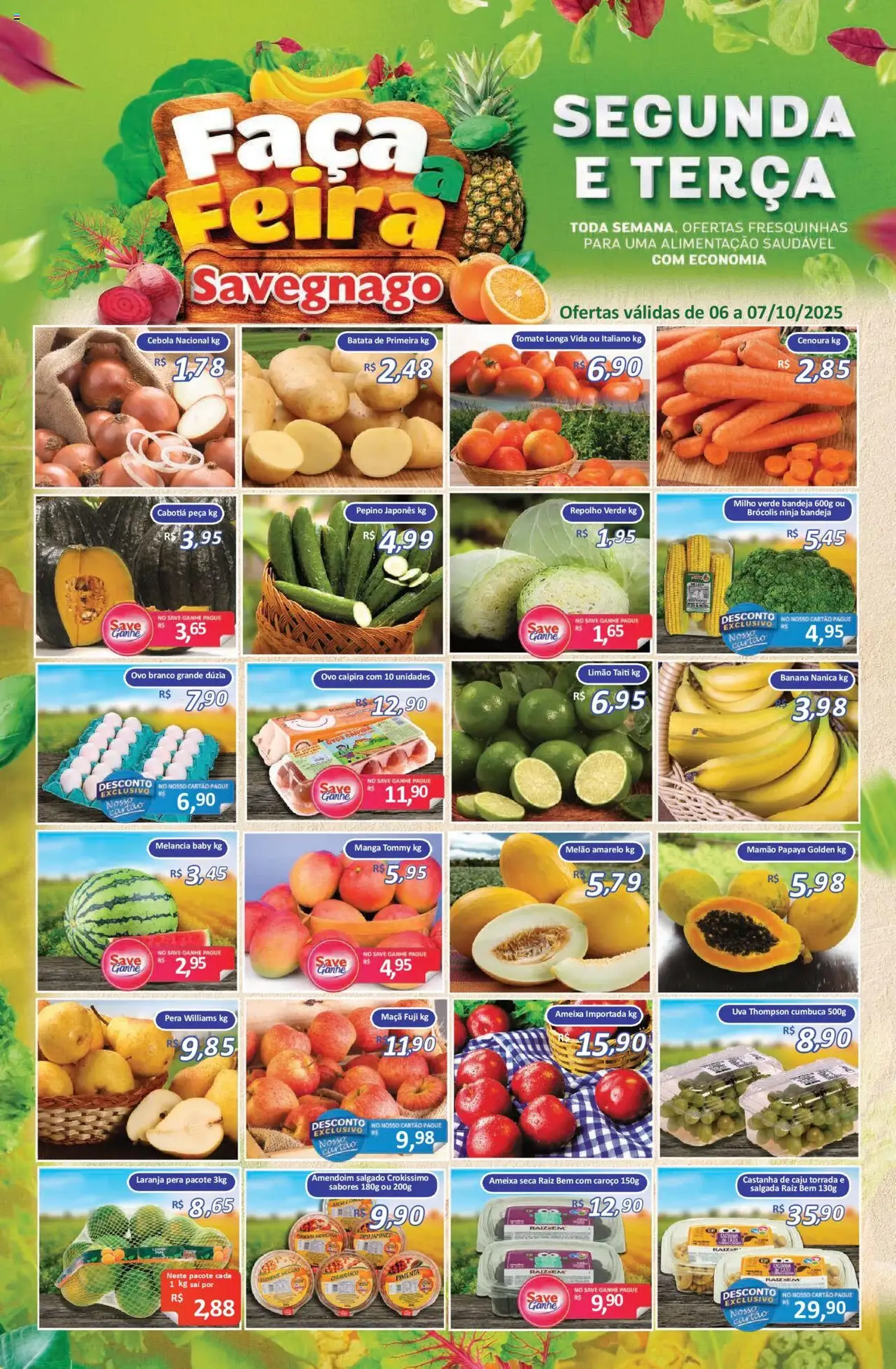 Savegnago - Ofertas da semana - folheto válido a partir de 06/10/2025 página 1 de 2