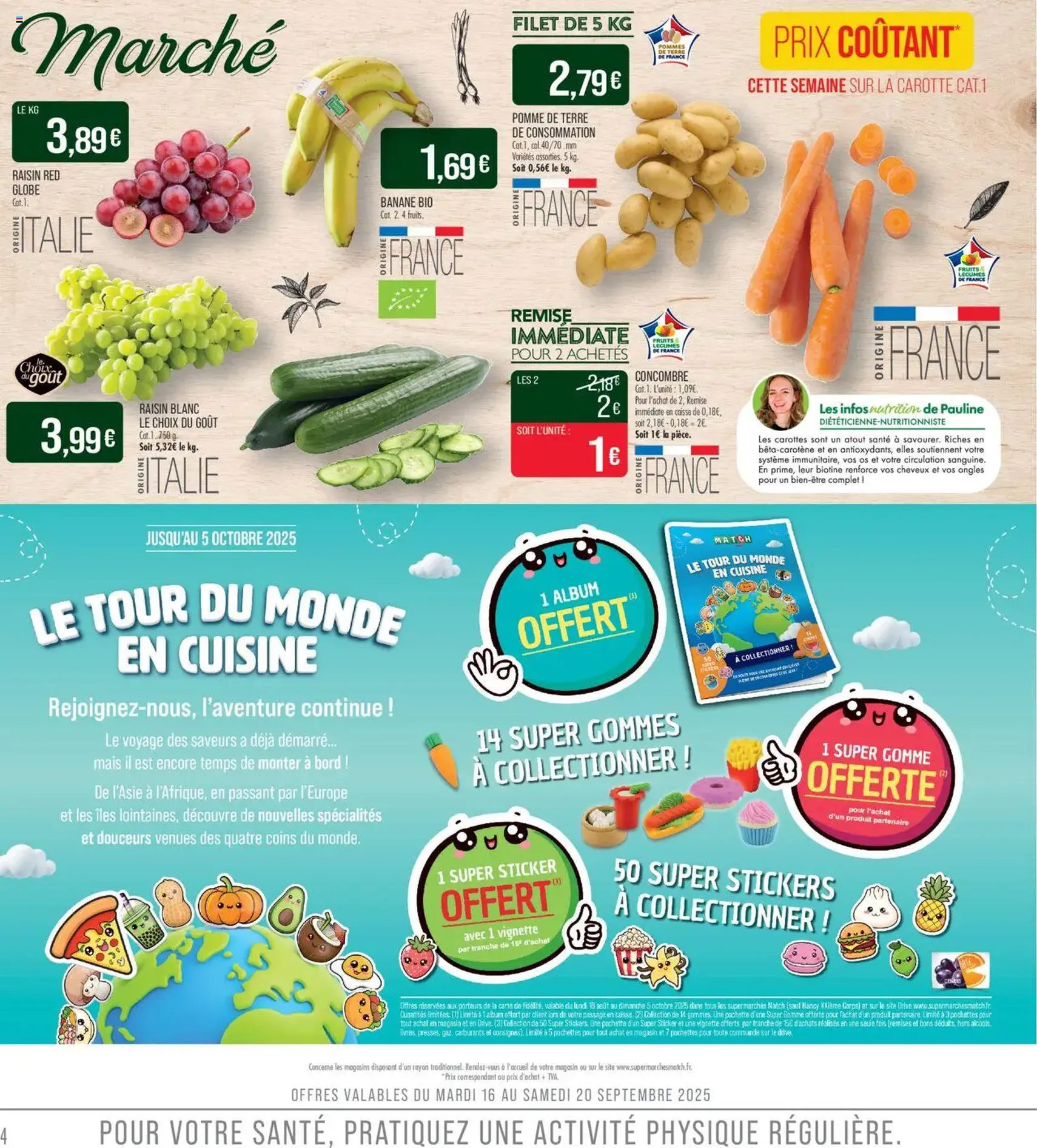 Match Supermarché catalogue - brochure valable à partir du 16/09/2025, page 4 sur 24 Match Supermarché catalogue - brochure valable à partir du 16/09/2025, page 4 sur 24