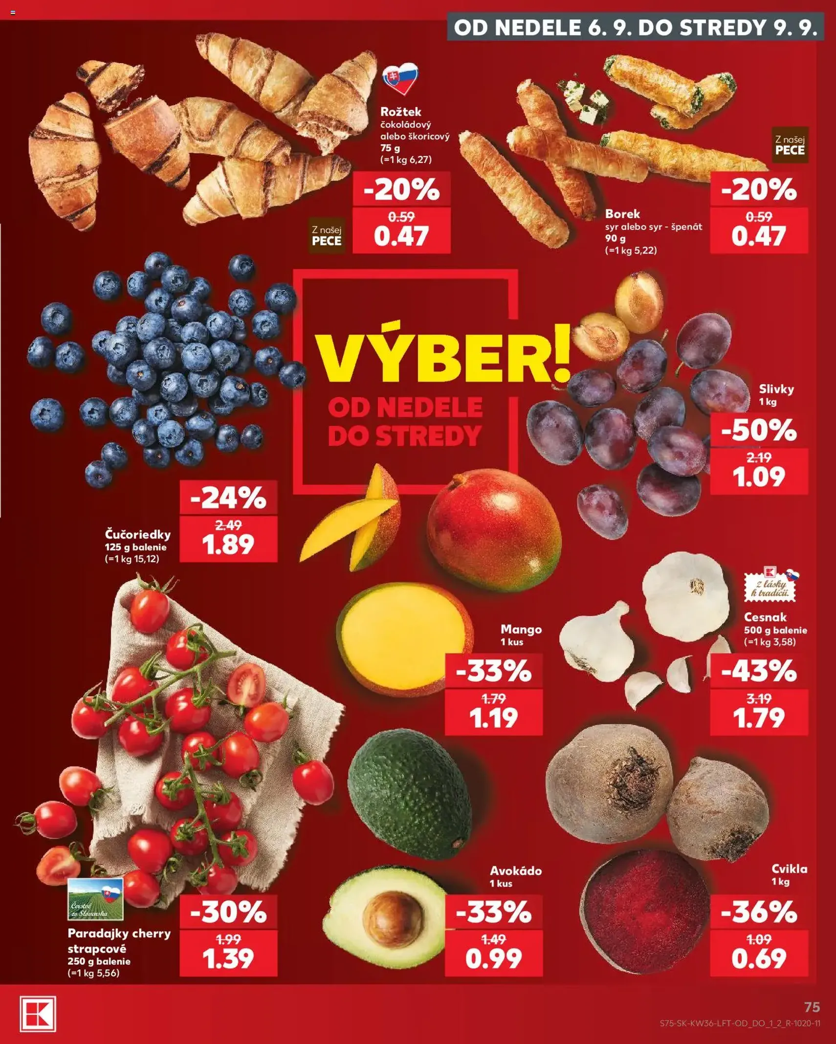 Kaufland leták - platný leták od 03.09.2026 strana 75 z 80