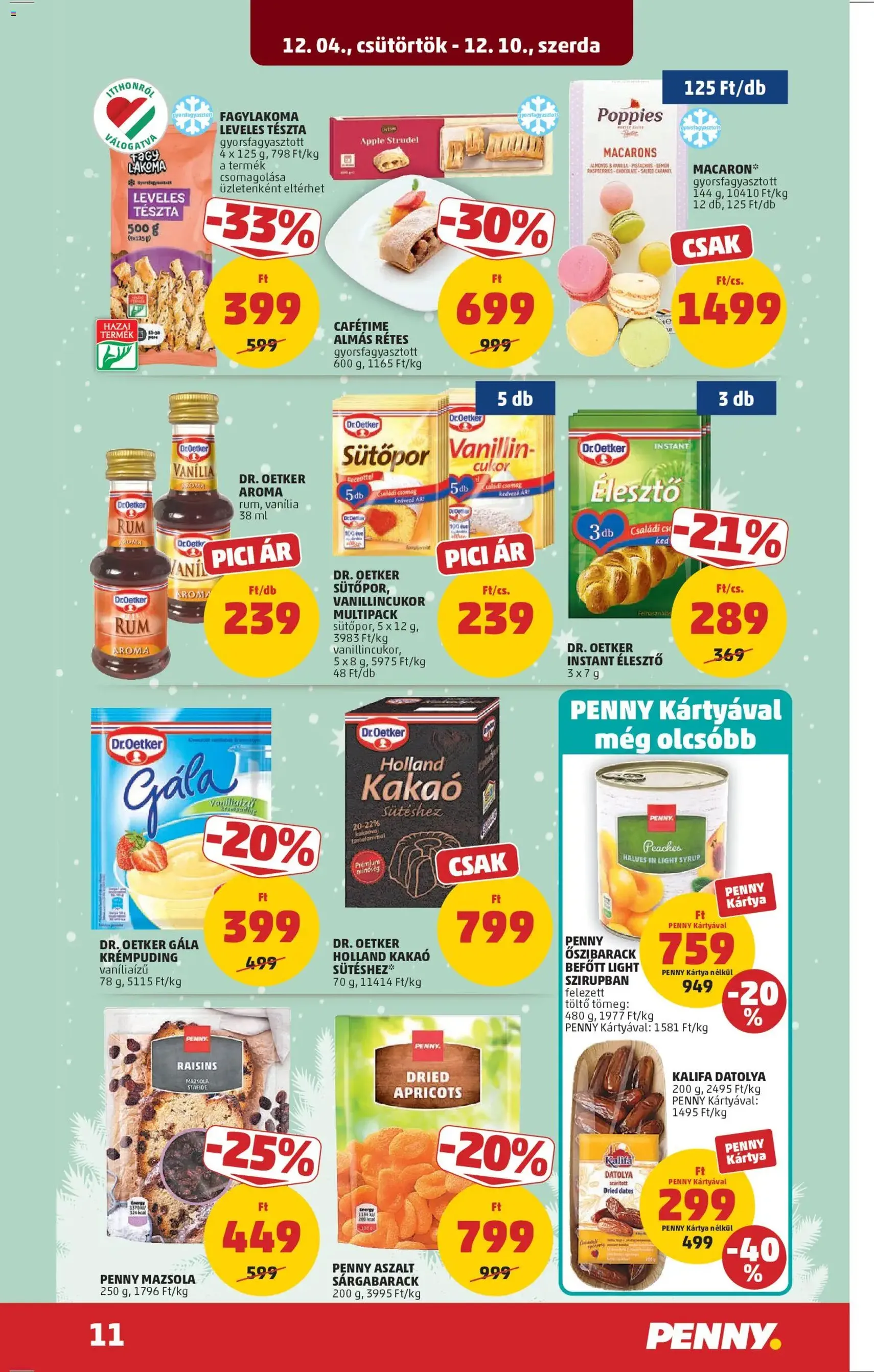 PENNY Akciós újság - 2025.12.04. érvényes szórólap 15 oldal 45 oldalból