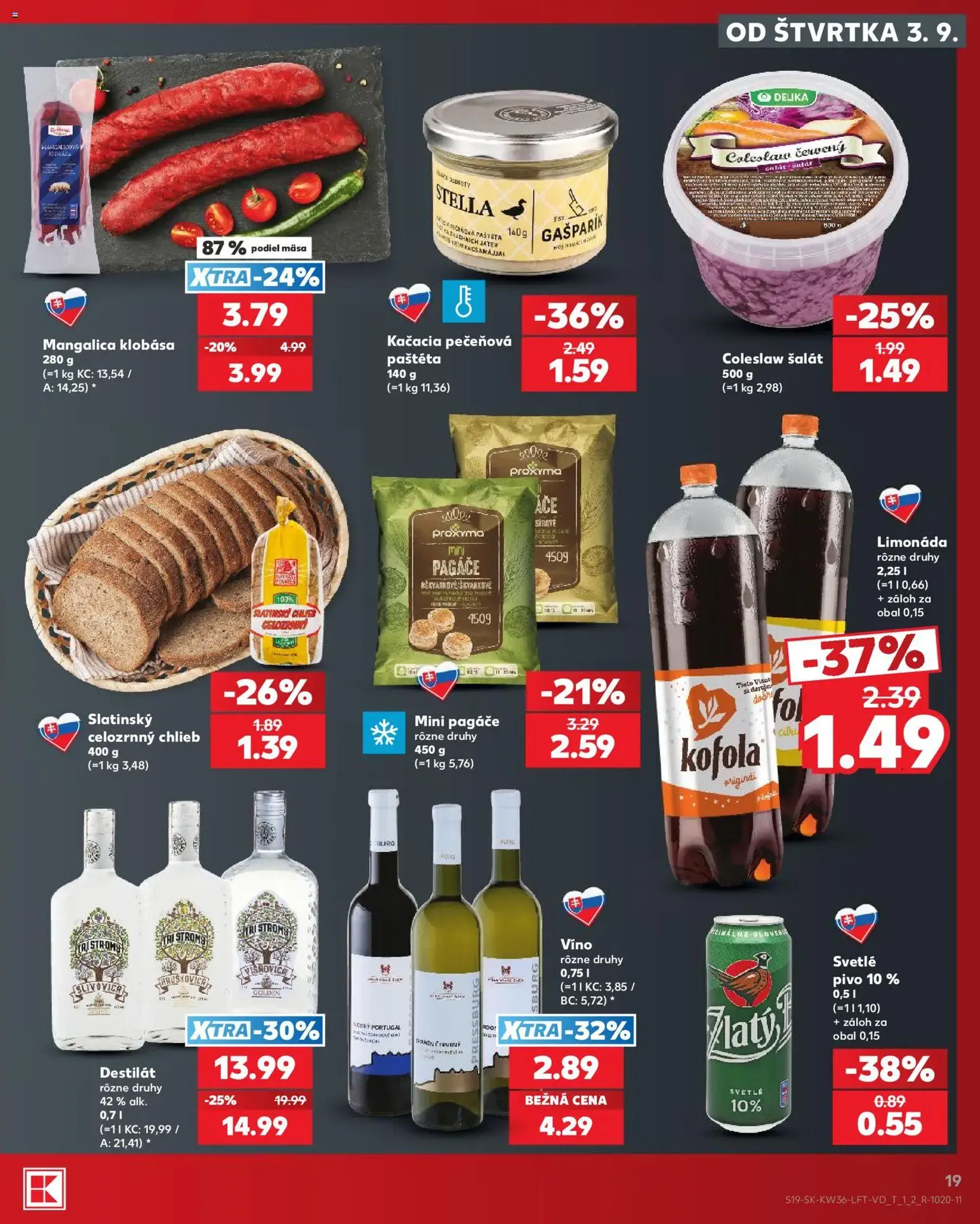 Kaufland leták - platný leták od 03.09.2026 strana 19 z 80