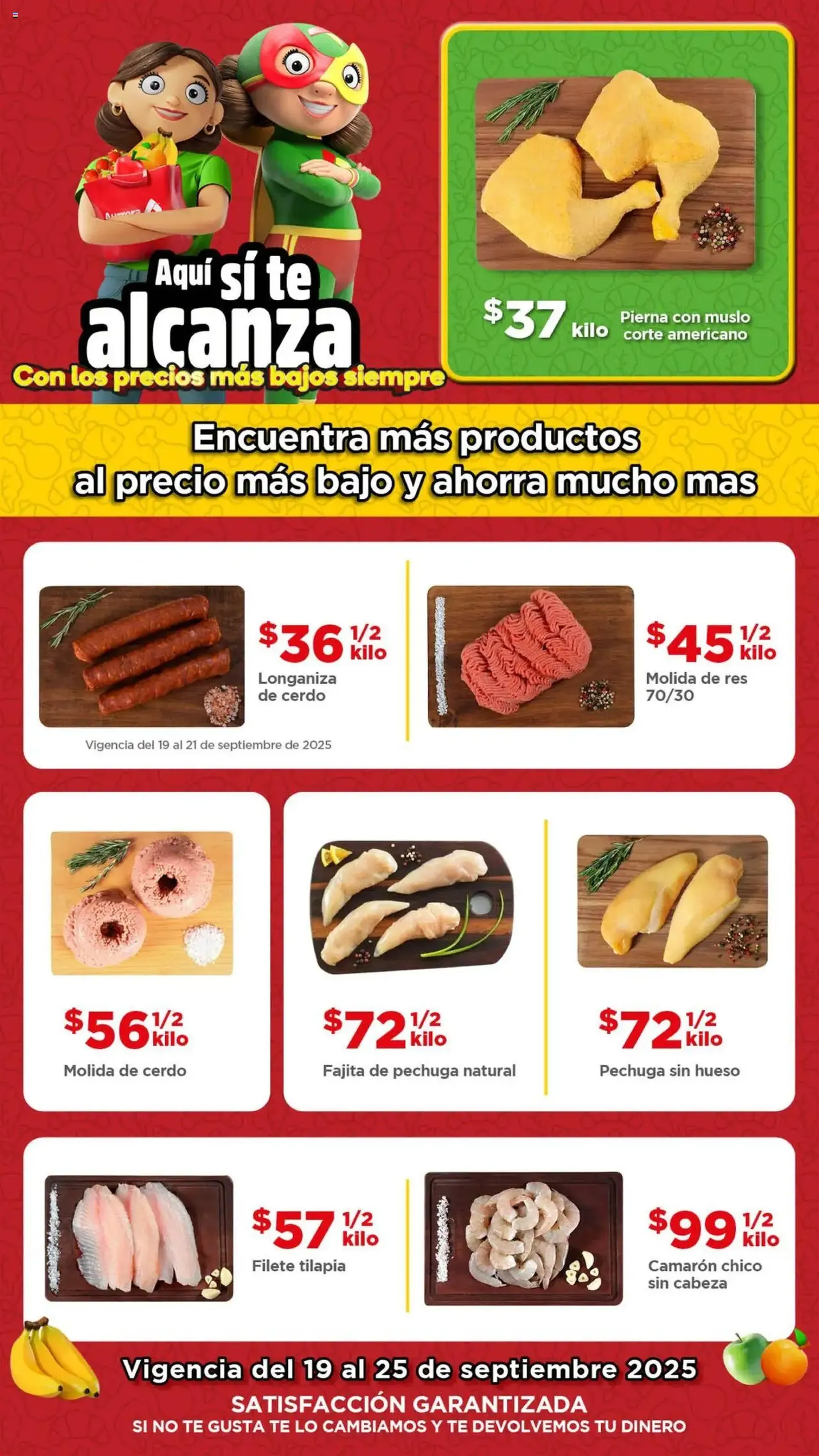 Bodega Aurrerá - Folleto Precio más Bajo - folleto válido desde 19/09/2025 página 1 de 3