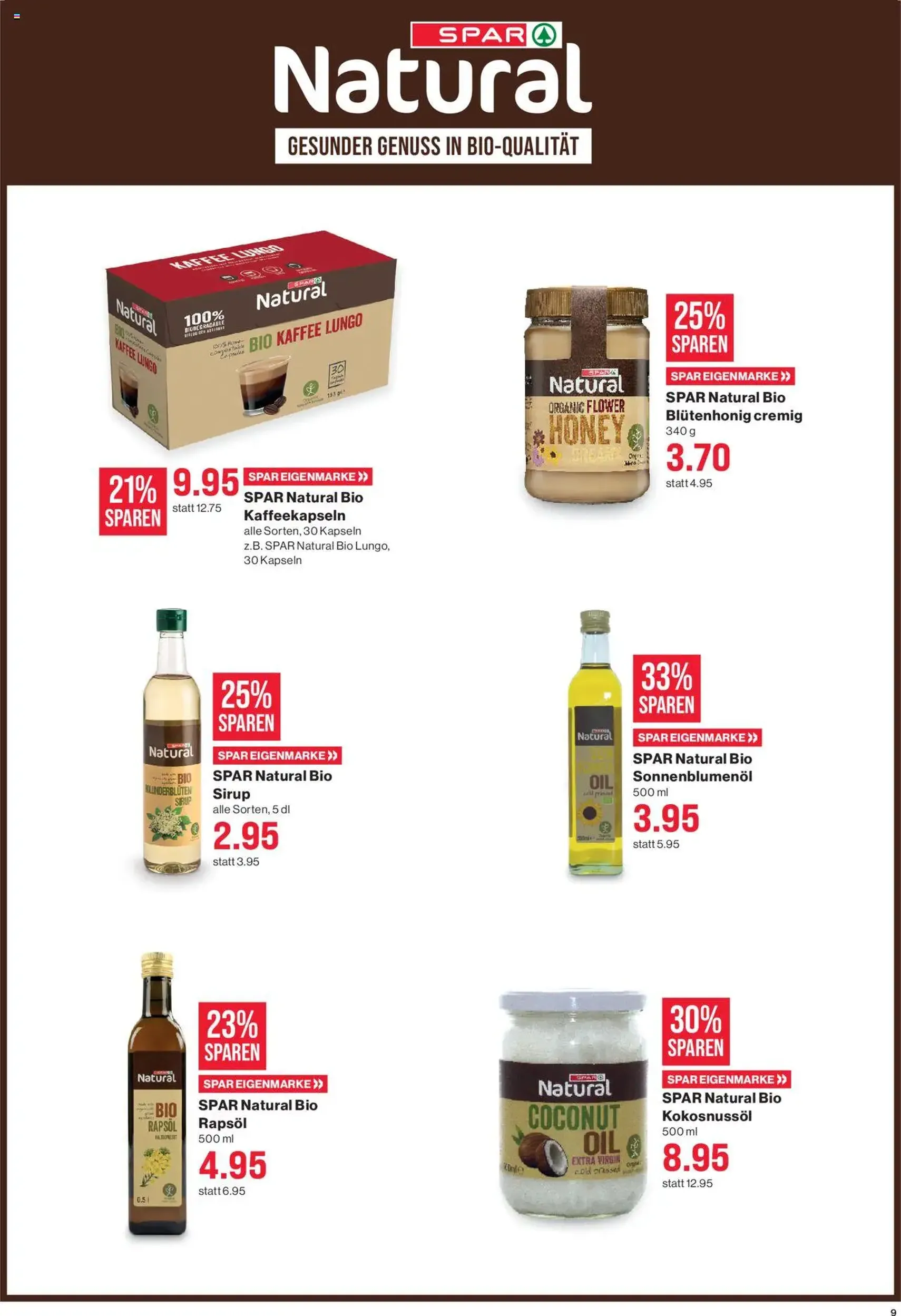 SPAR Aktionen - Gültiger Prospekt ab 11.09.2025, Seite 9 von insgesamt 22 SPAR Aktionen - Gültiger Prospekt ab 11.09.2025, Seite 9 von insgesamt 22