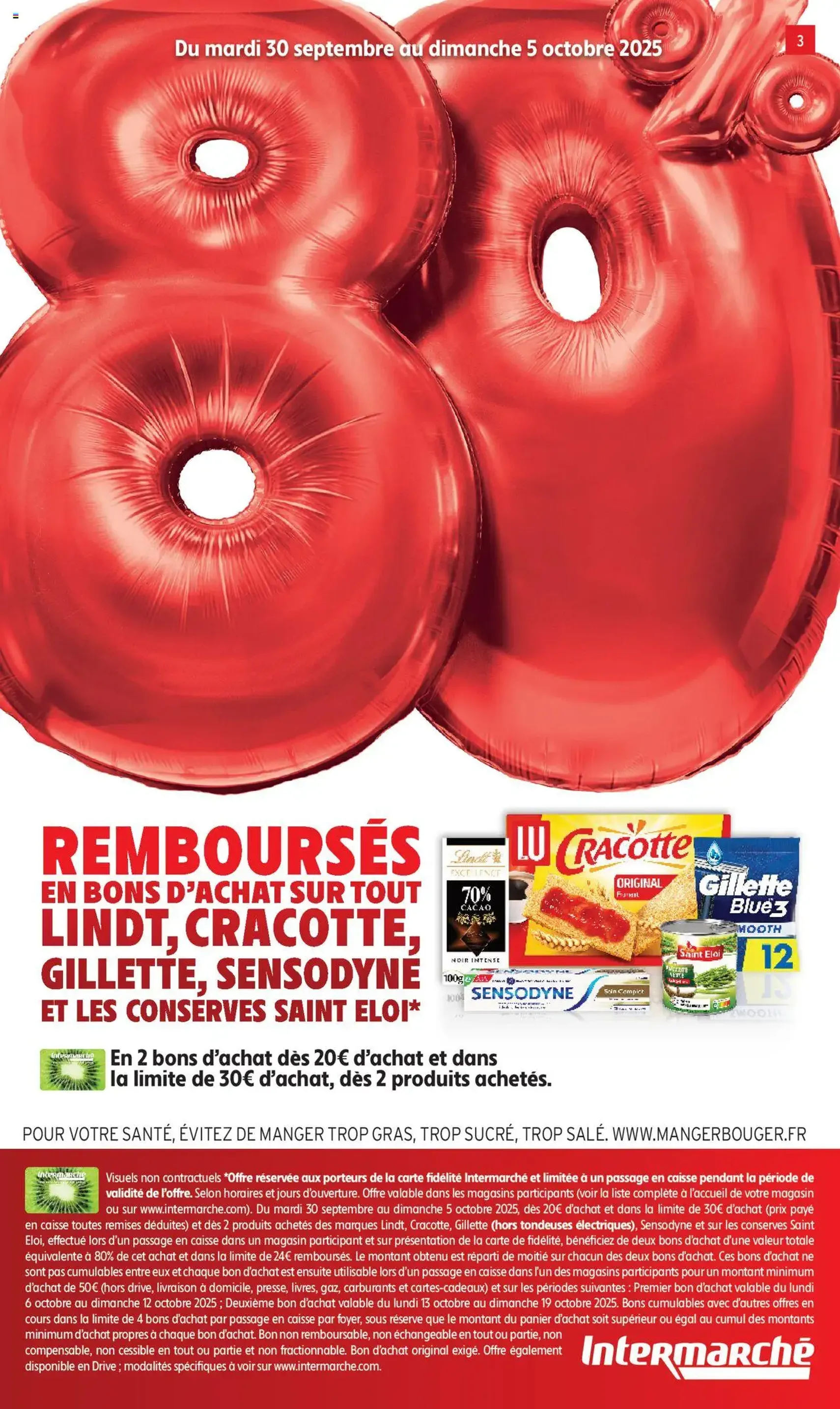 Intermarché - C'est encore notre très gros anniversaire - brochure valable à partir du 30/09/2025, page 3 sur 52