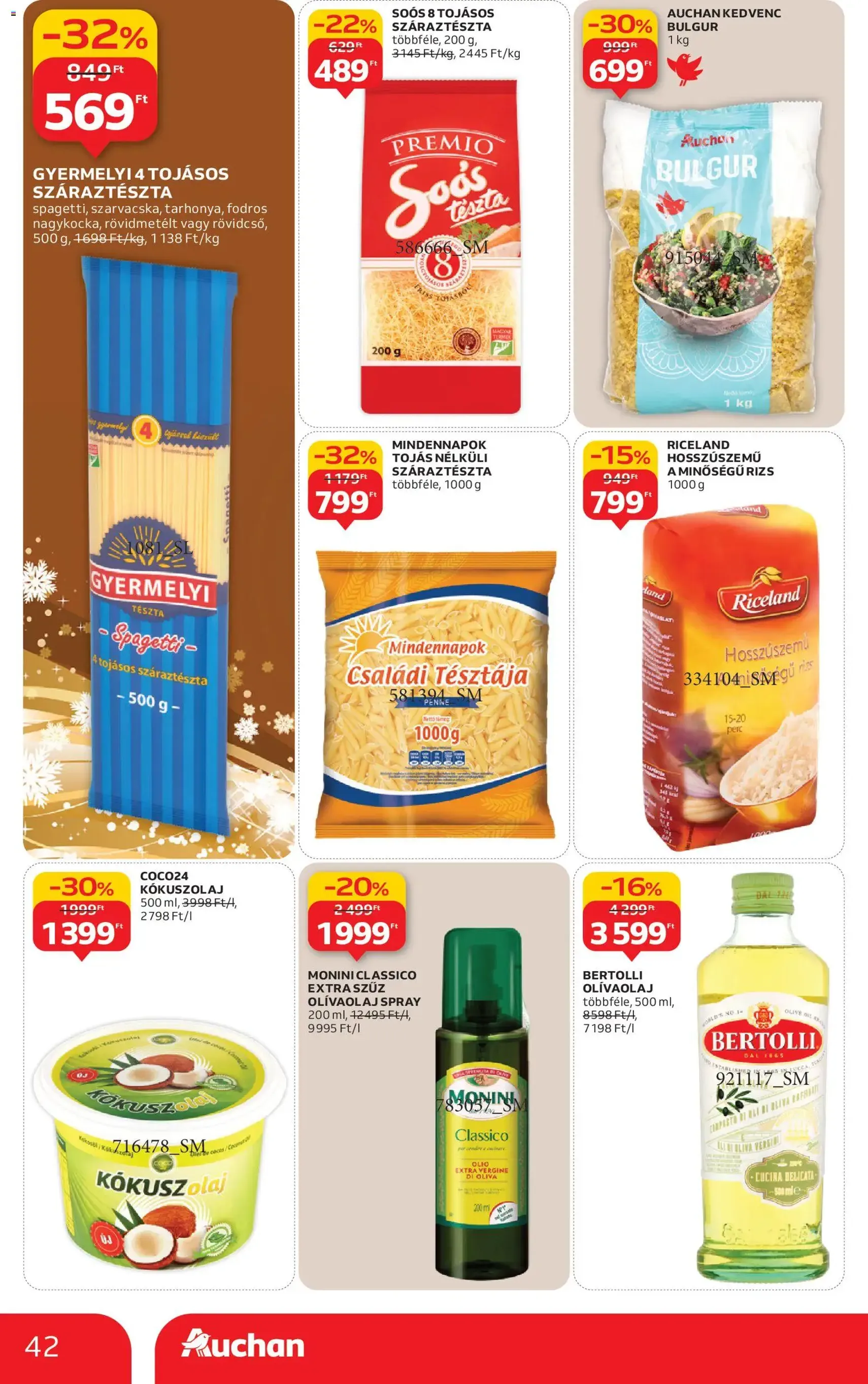 Auchan Akciós újság - 2025.12.04. érvényes szórólap 42 oldal 92 oldalból