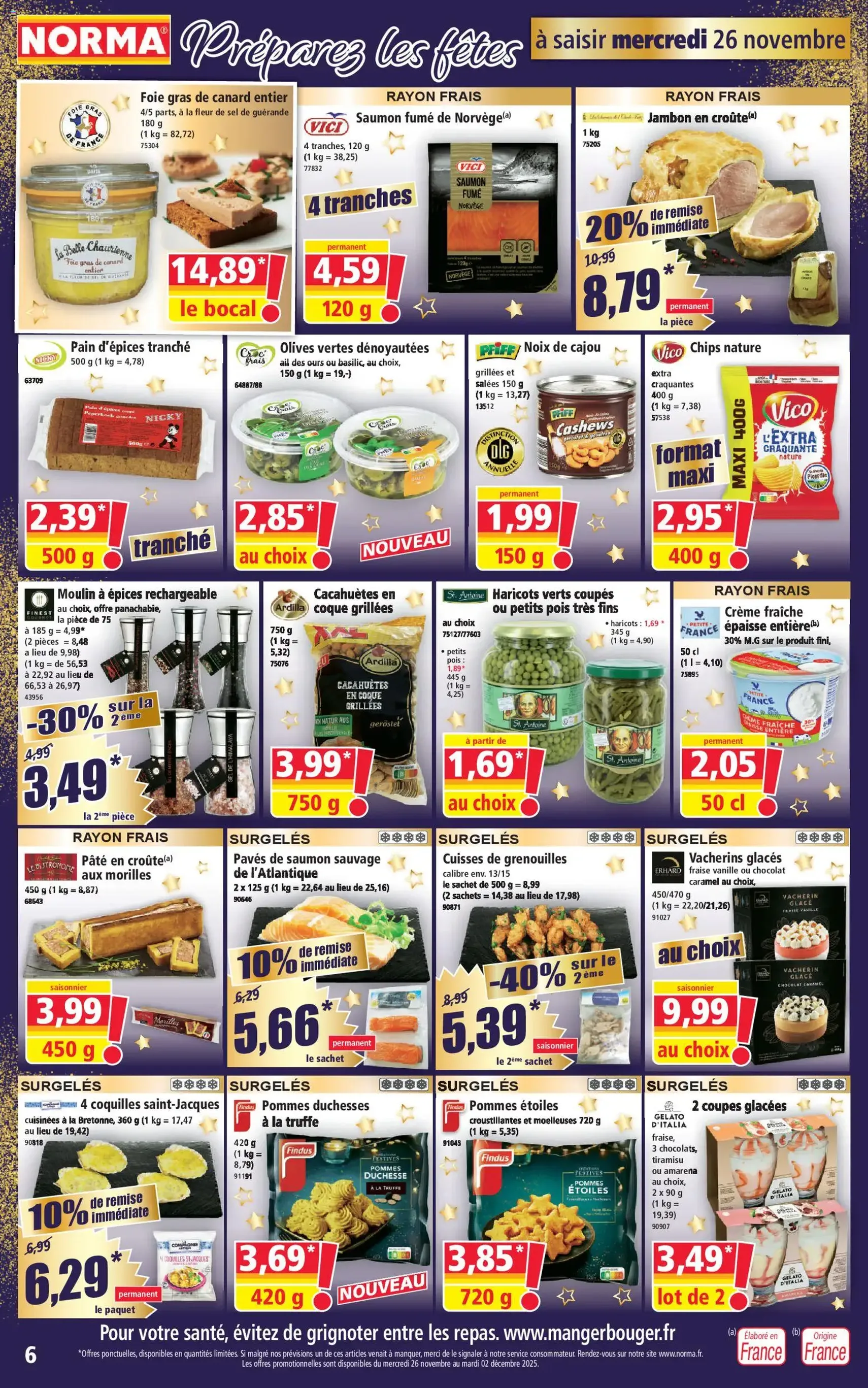 Norma catalogue - brochure valable à partir du 26/11/2025, page 6 sur 12