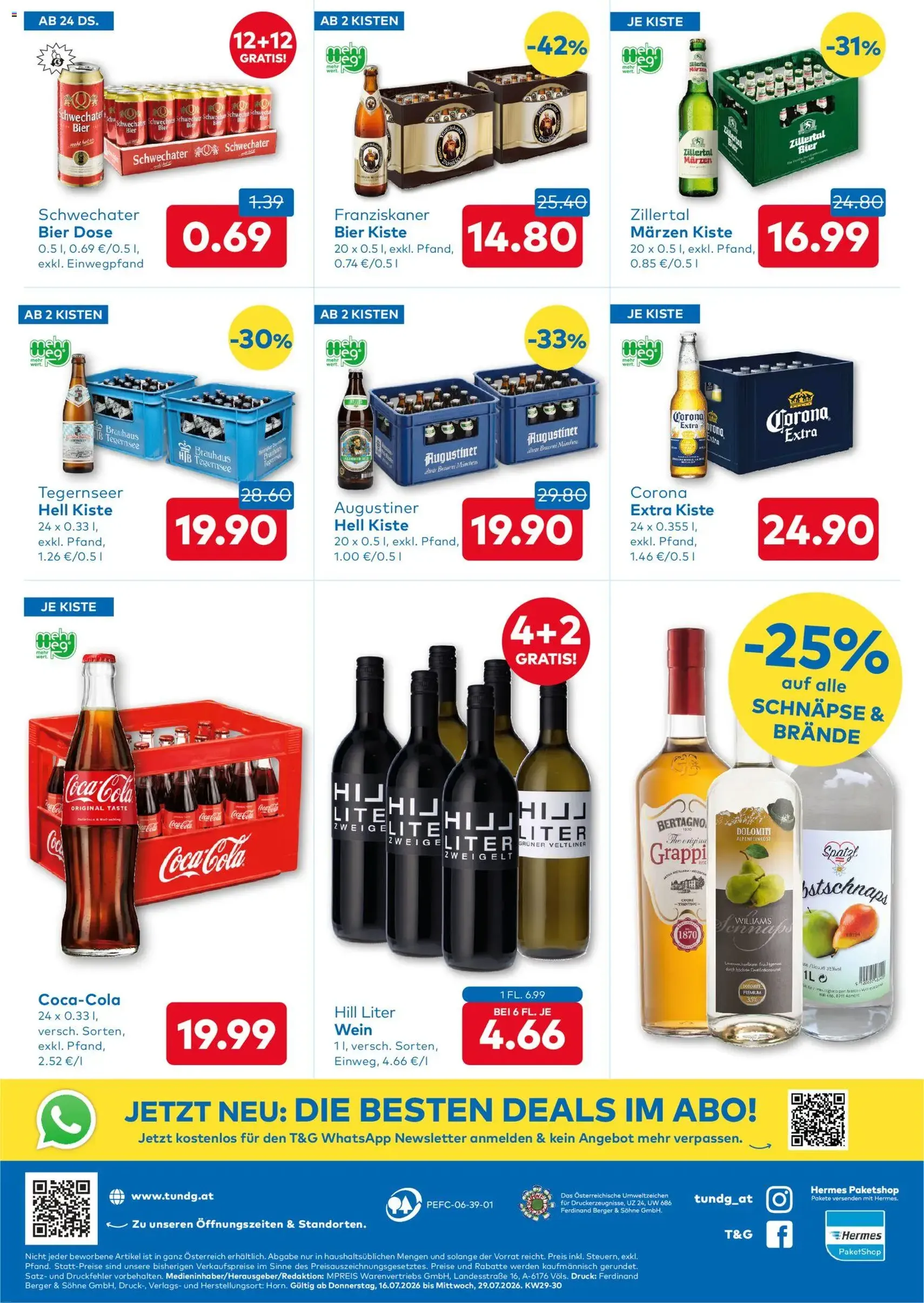 T&G Flugblatt - Gültiger Prospekt ab 16.07.2026, Seite 8 von insgesamt 10
