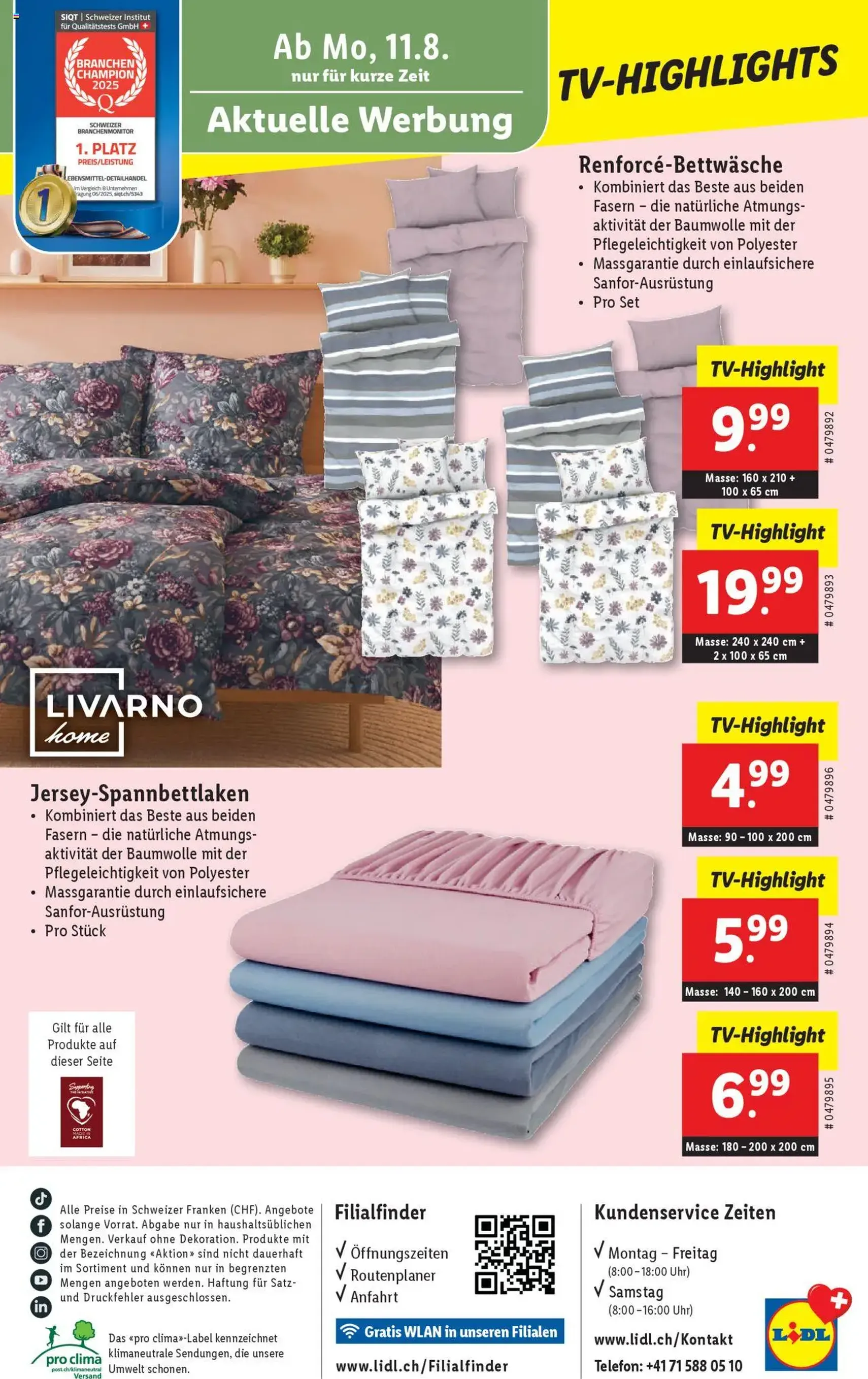 Lidl Aktionen - Gültiger Prospekt ab 07.08.2025, Seite 34 von insgesamt 35 Lidl Aktionen - Gültiger Prospekt ab 07.08.2025, Seite 34 von insgesamt 35