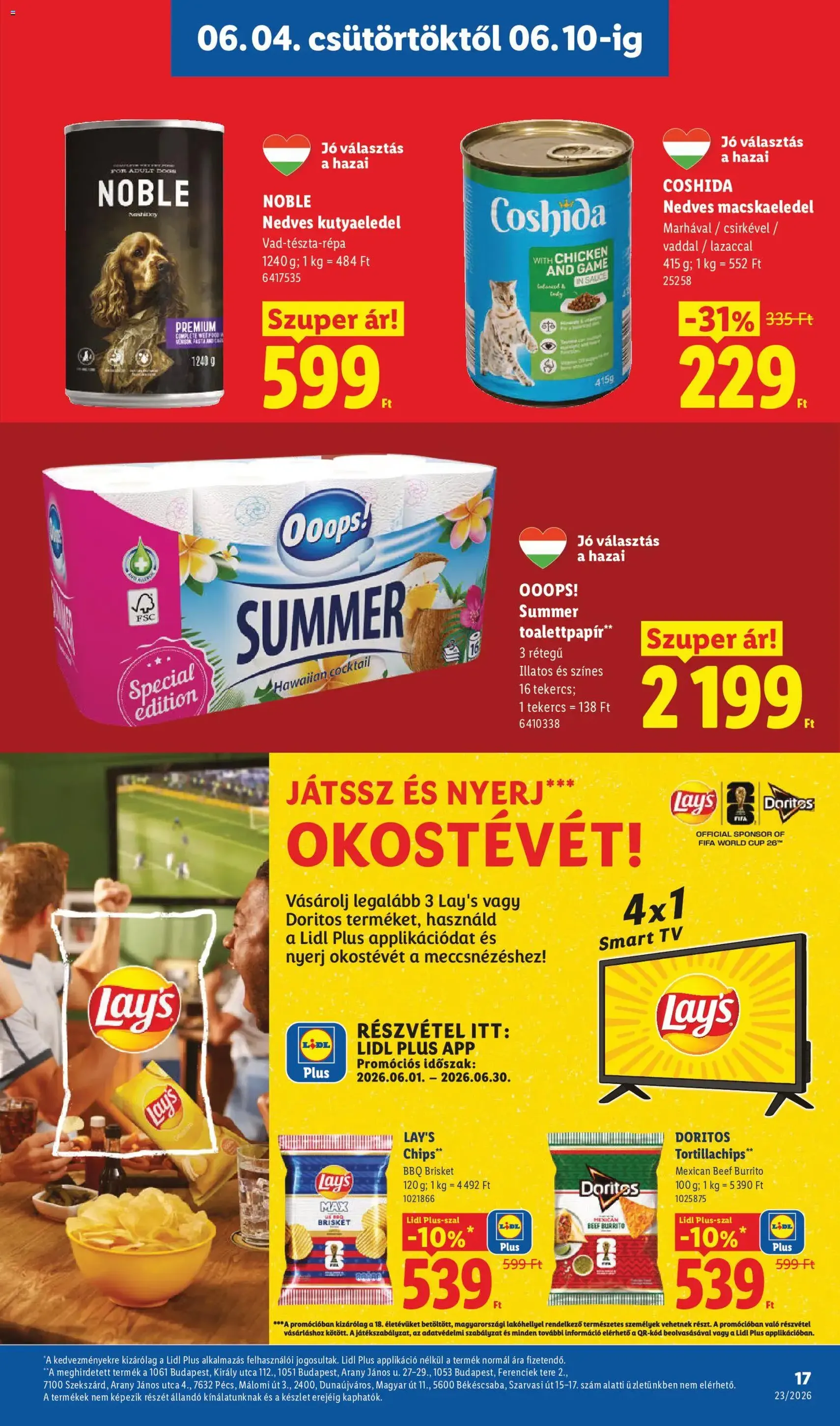 Lidl akciós újság - 2026.06.04. érvényes szórólap 17 oldal 80 oldalból