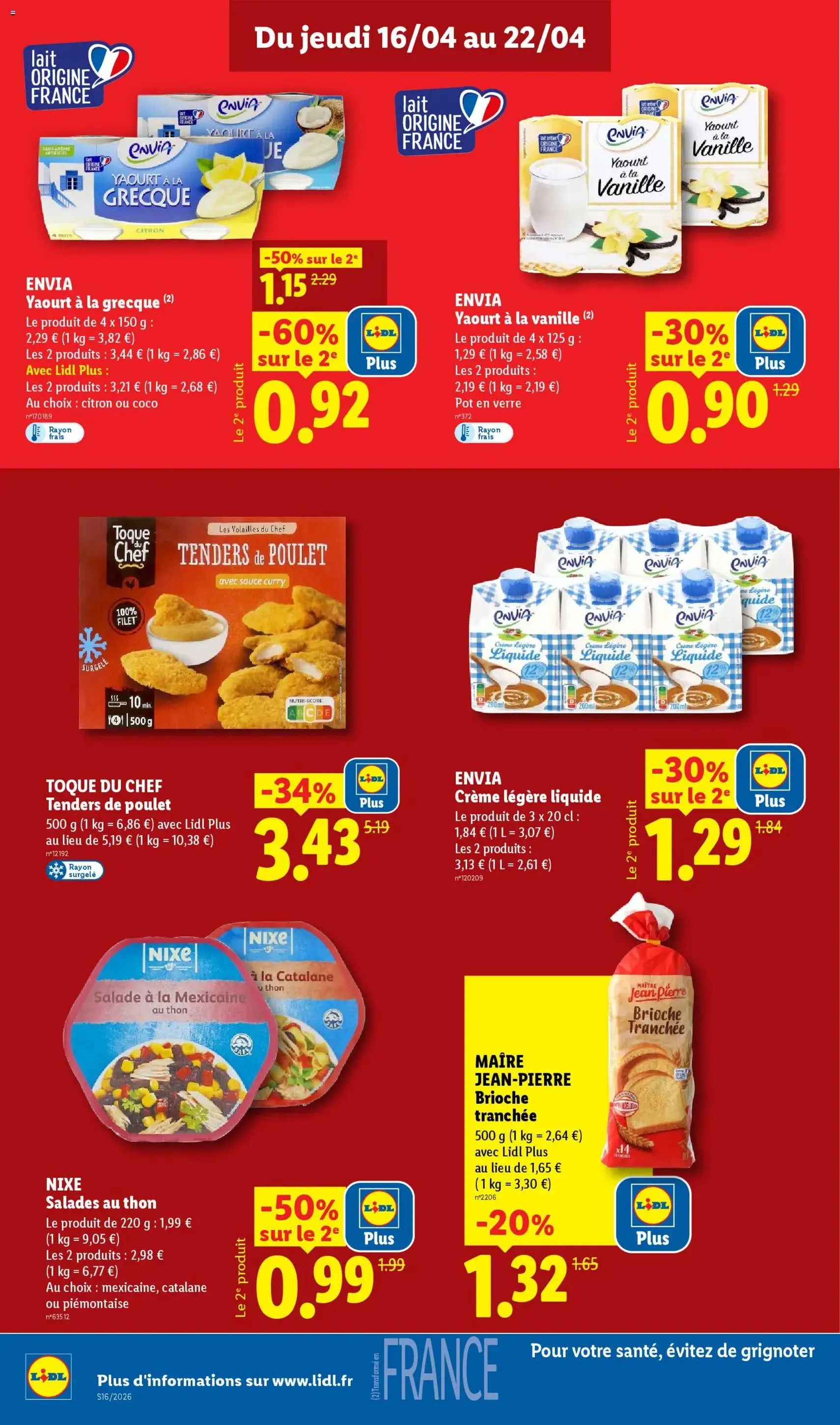 LIDL catalogue - brochure valable à partir du 16/04/2026, page 10 sur 67