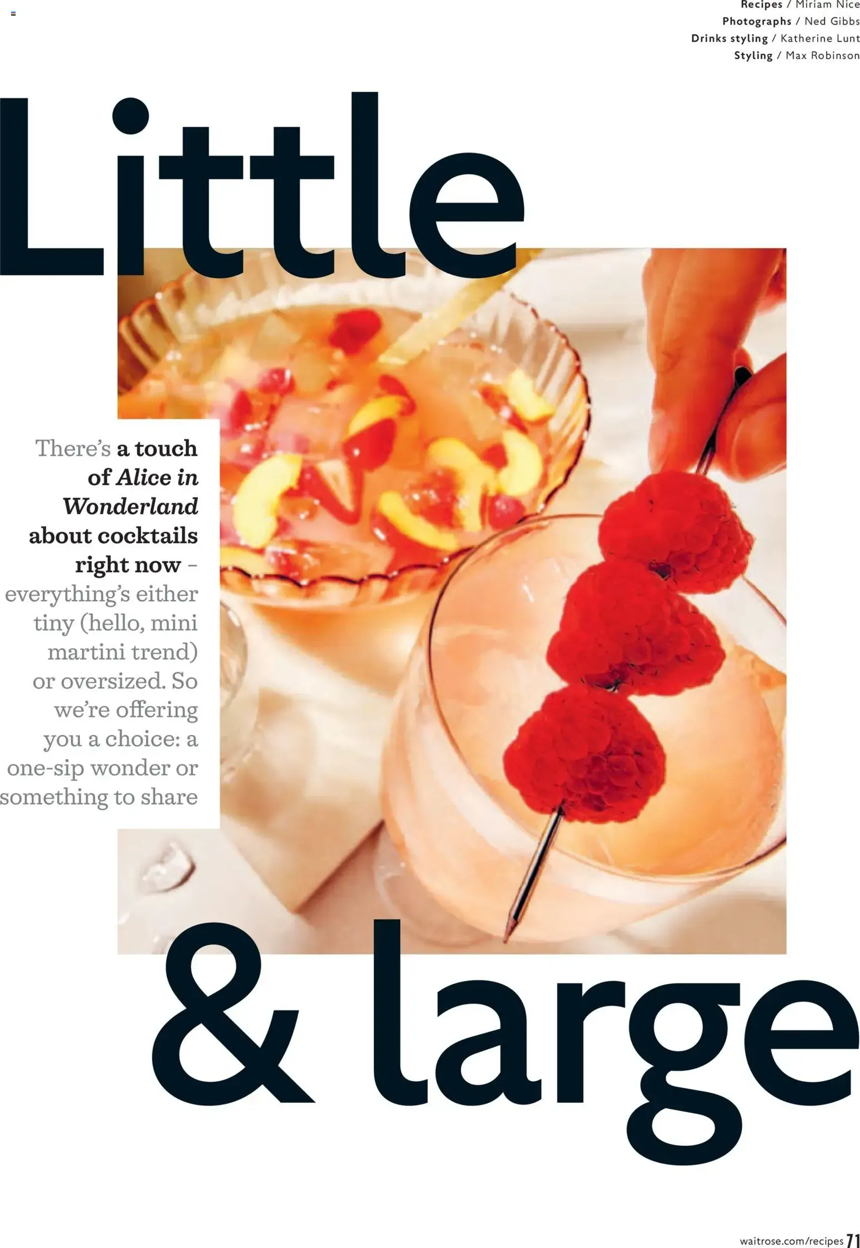 Waitrose - Offers - valid flyer from 01/07/2026, page 71 of 156