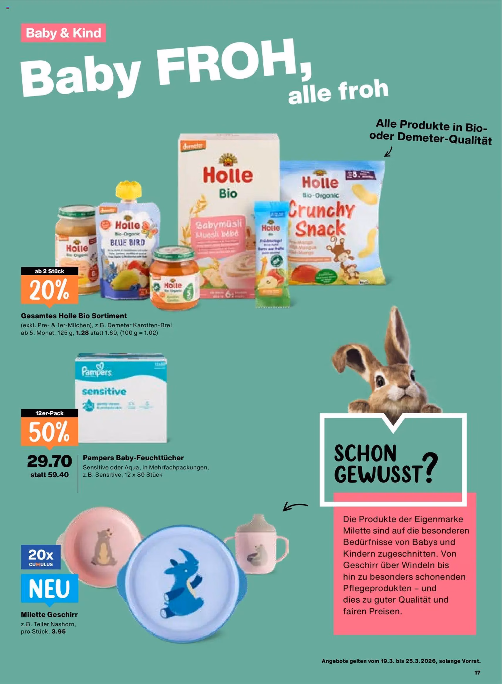 Migros aktionen - Gültiger Prospekt ab 19.03.2026, Seite 17 von insgesamt 24