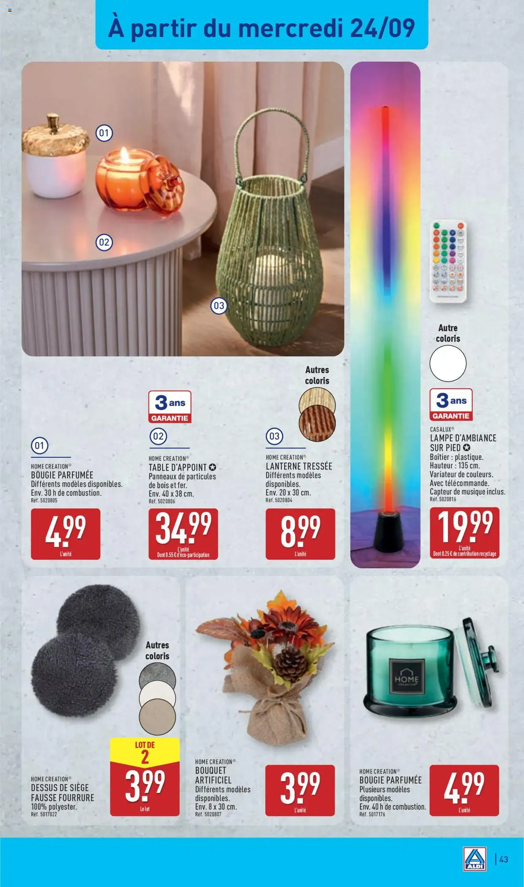 Aldi catalogue semaine 39 - brochure valable à partir du 23/09/2025, page 45 sur 57 Aldi catalogue semaine 39 - brochure valable à partir du 23/09/2025, page 45 sur 57