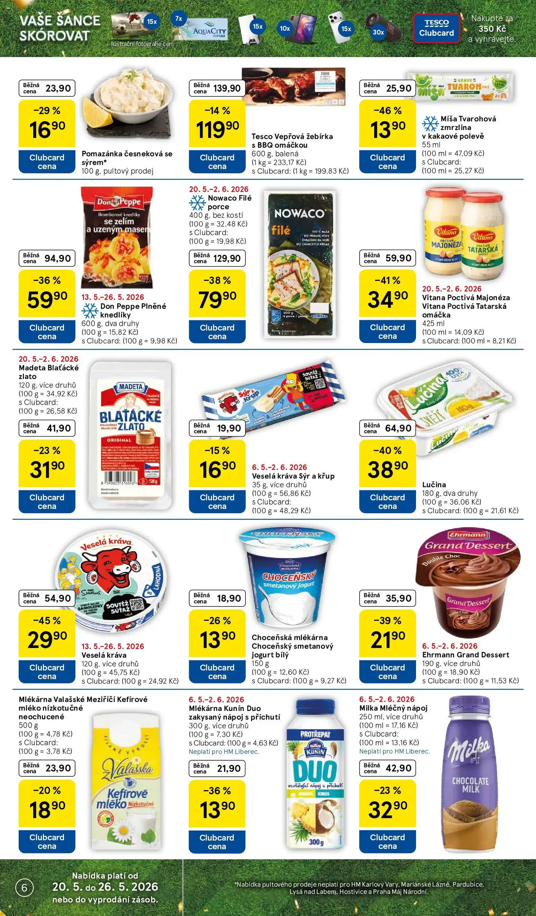 Tesco leták - Hypermarket - platný leták od 20.05.2026 strana 6 z 38