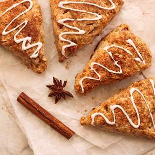 Previsualización de la receta Galletas de manzana y canela