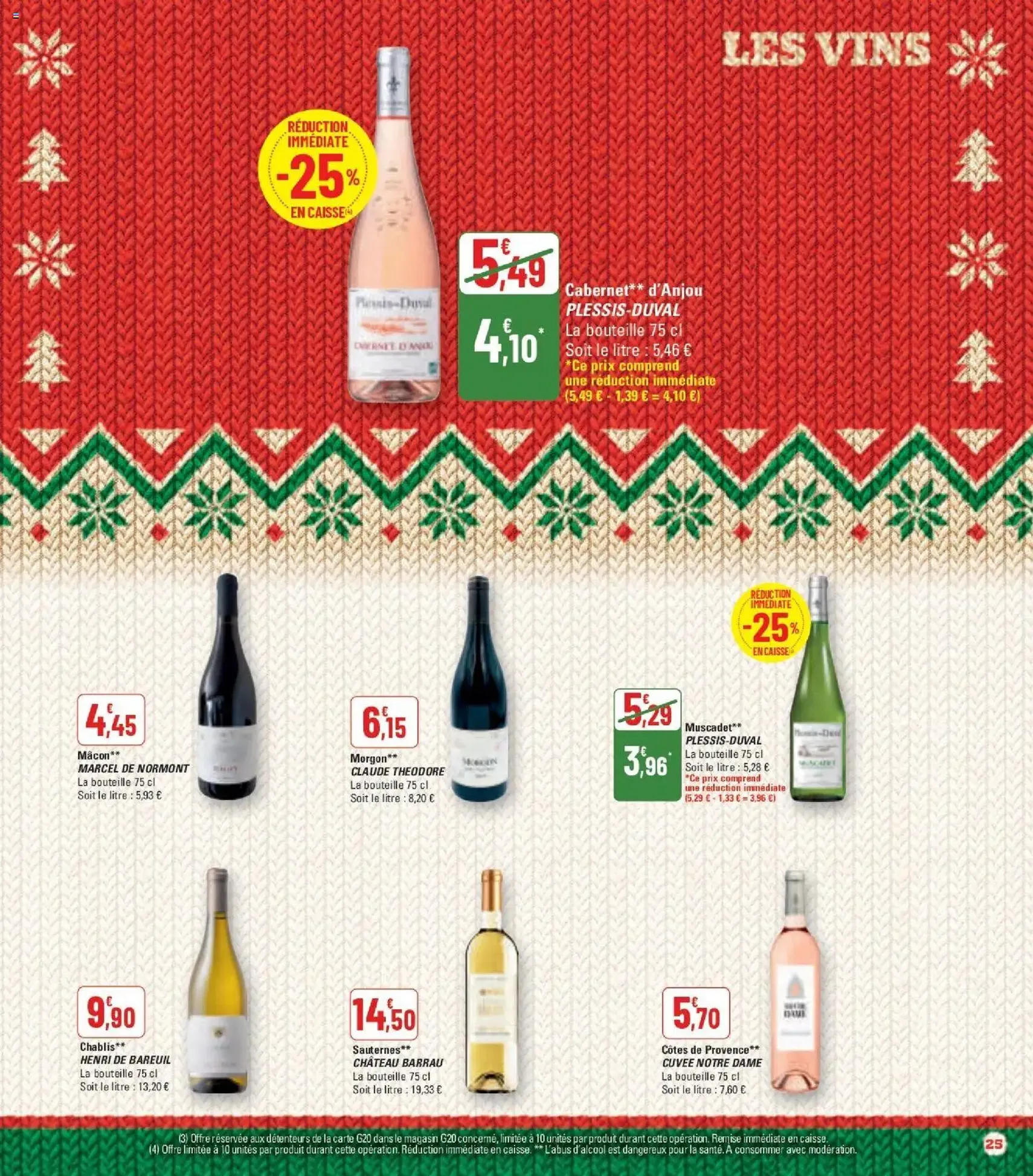 G20 Supermarchés catalogue - brochure valable à partir du 17/12/2025, page 25 sur 37