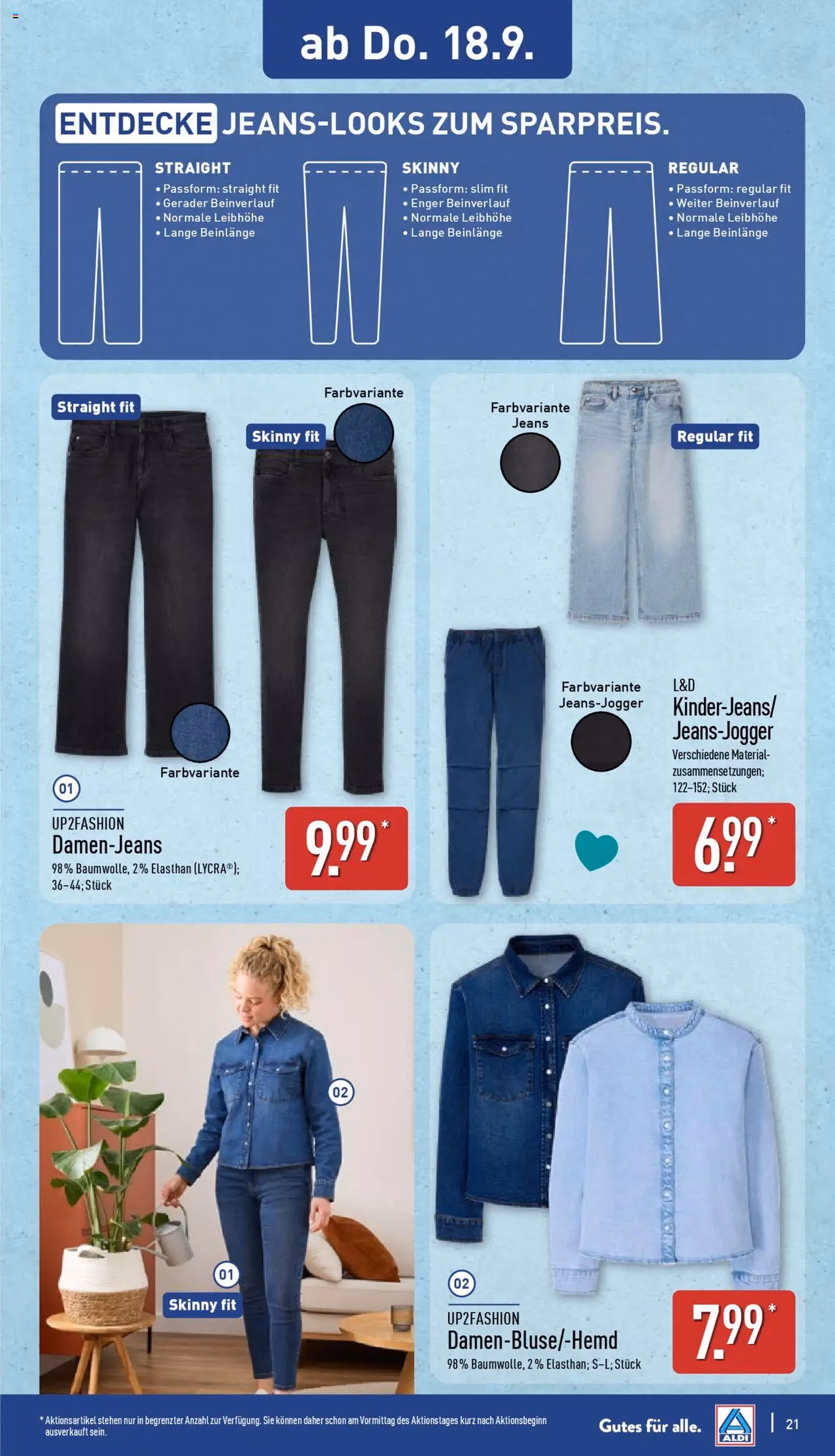 Aldi Prospekt - Gültiger Prospekt ab 15.09.2025, Seite 21 von insgesamt 41