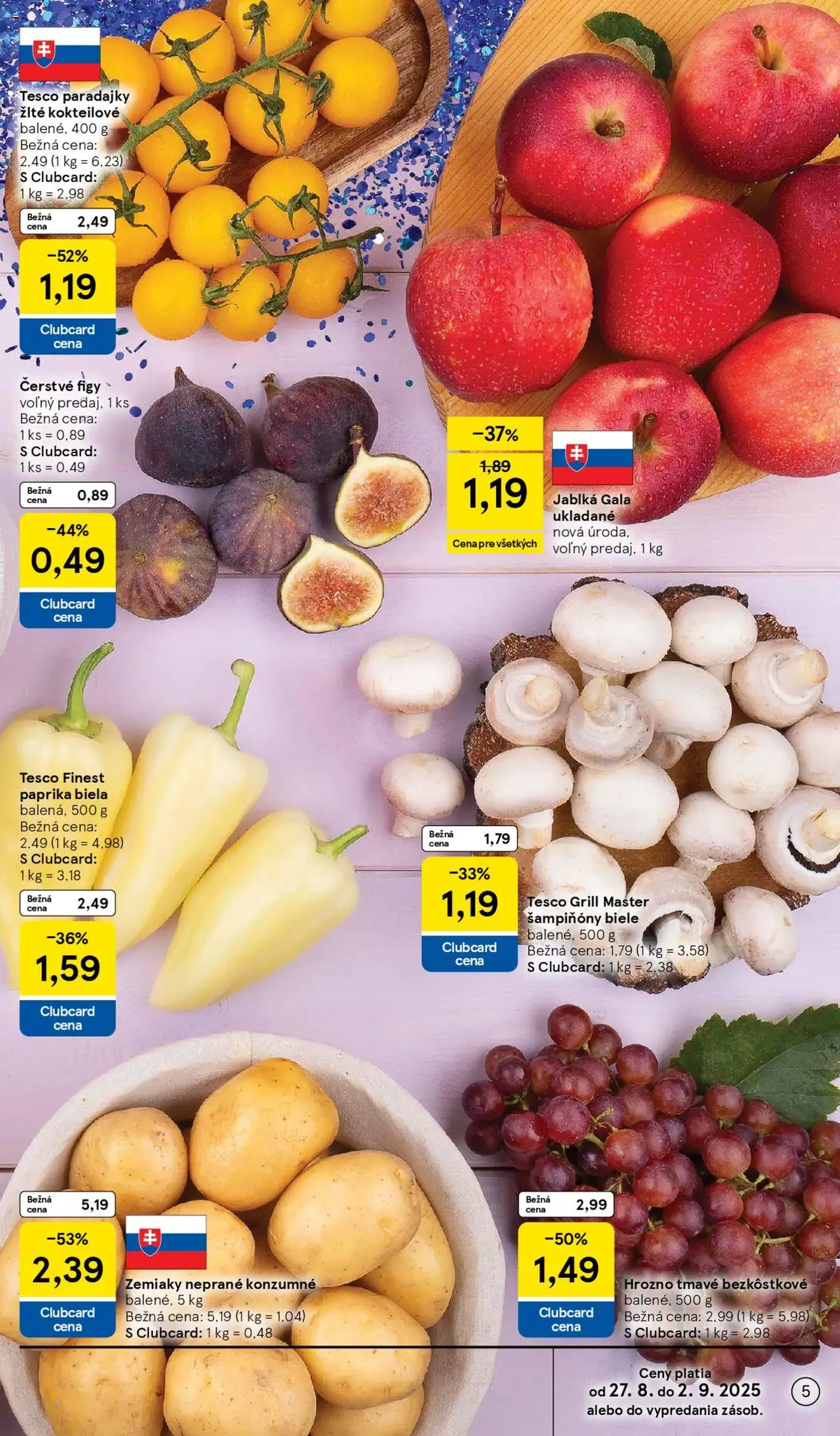 Tesco Hypermarket - leták - platný leták od 27.08.2025 strana 5 z 37