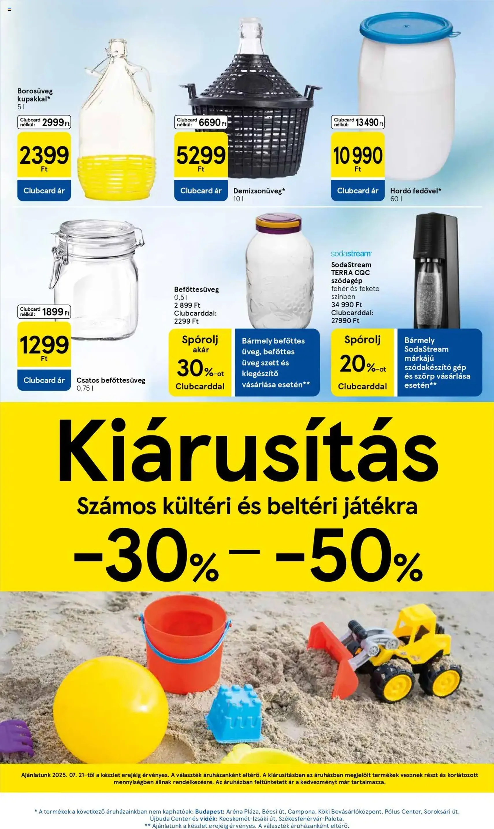 Tesco Hipermarket - Akciós újság - 2025.07.31. érvényes szórólap 29 oldal 32 oldalból Tesco Hipermarket - Akciós újság - 2025.07.31. érvényes szórólap 29 oldal 32 oldalból
