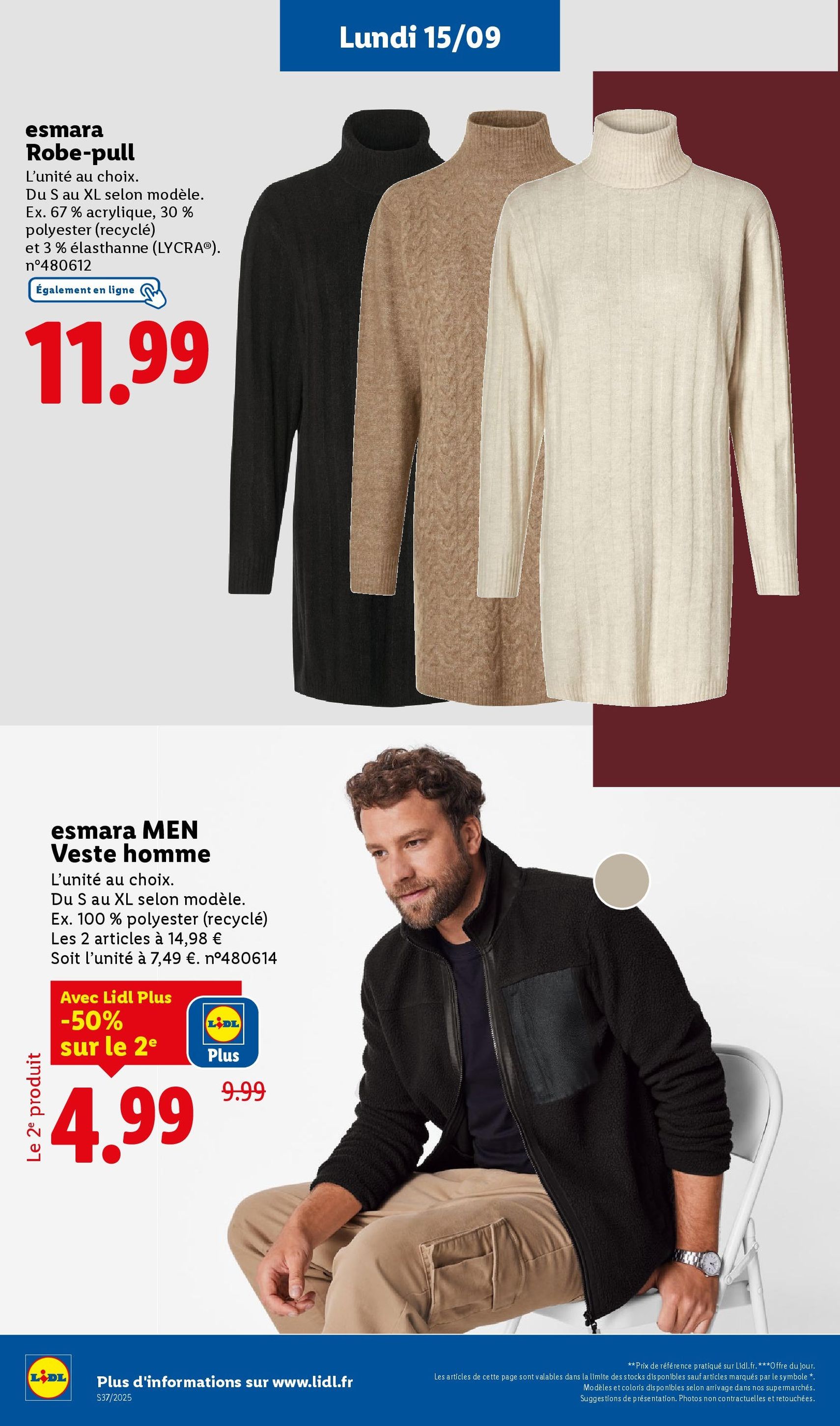 LIDL catalogue semaine 37 - brochure valable à partir du 11/09/2025, page 72 sur 76 LIDL catalogue semaine 37 - brochure valable à partir du 11/09/2025, page 72 sur 76