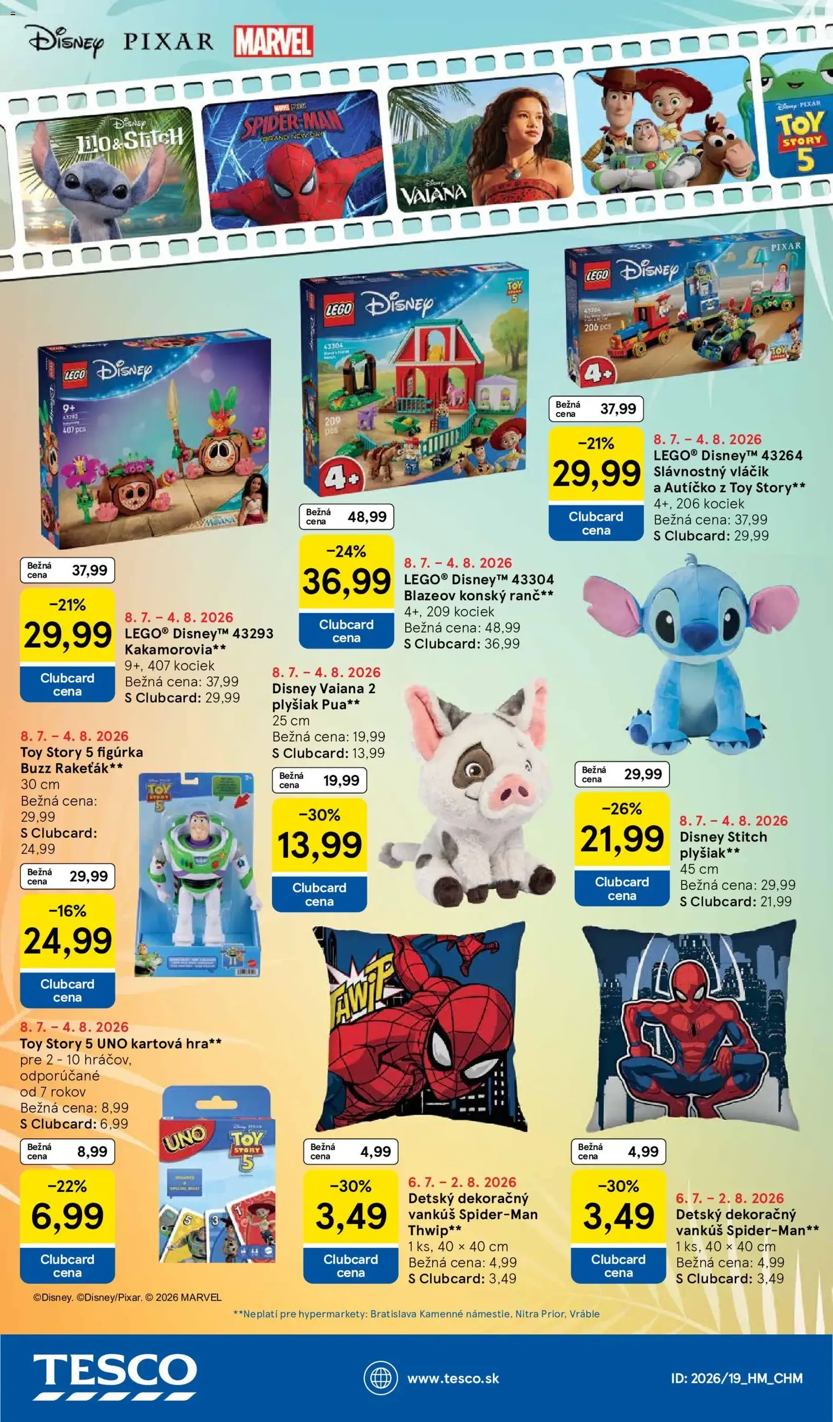 Tesco Hypermarket - leták - platný leták od 08.07.2026 strana 48 z 48