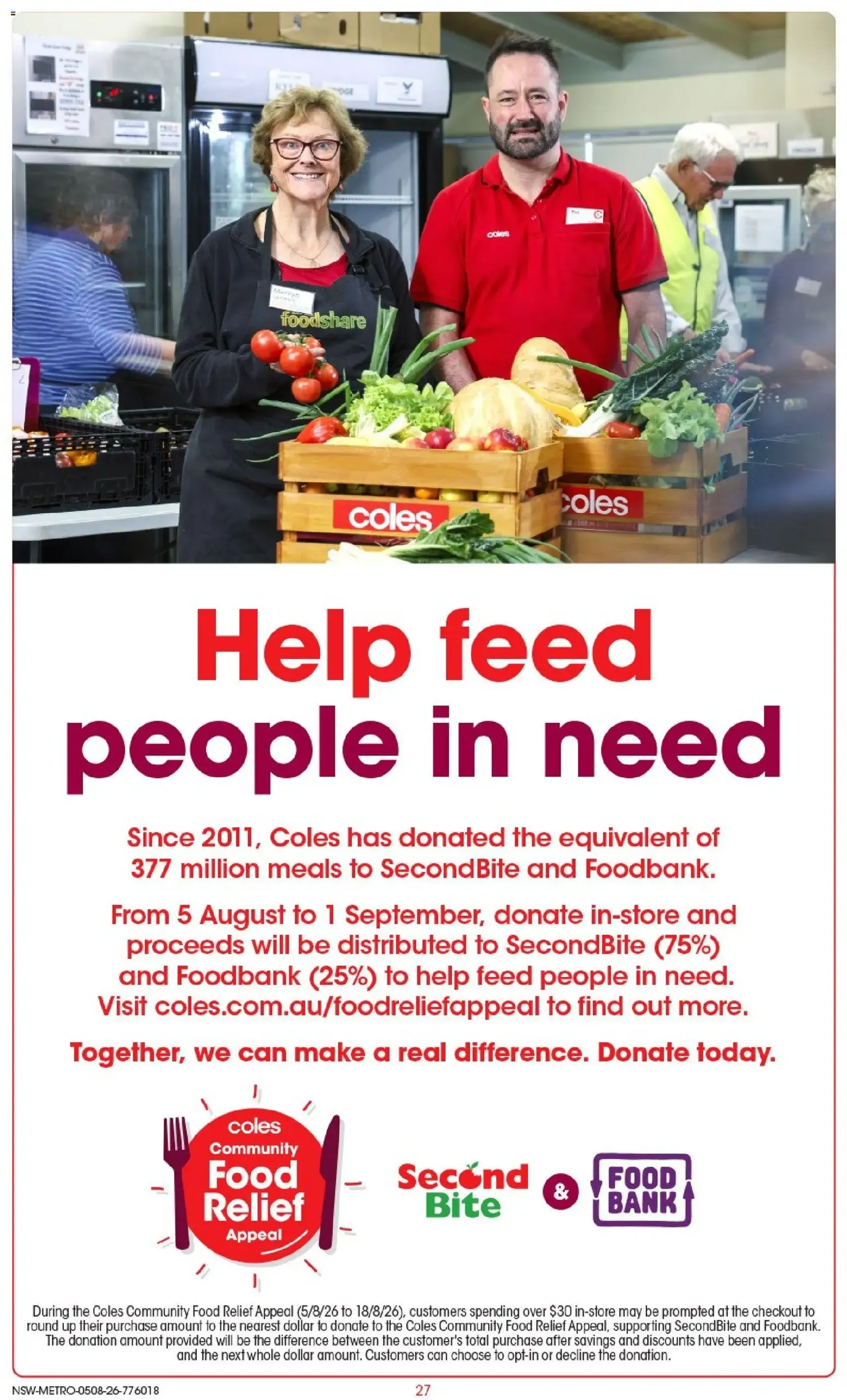 Coles catalogue - valid flyer from 04/08/2026, page 27 of 52
