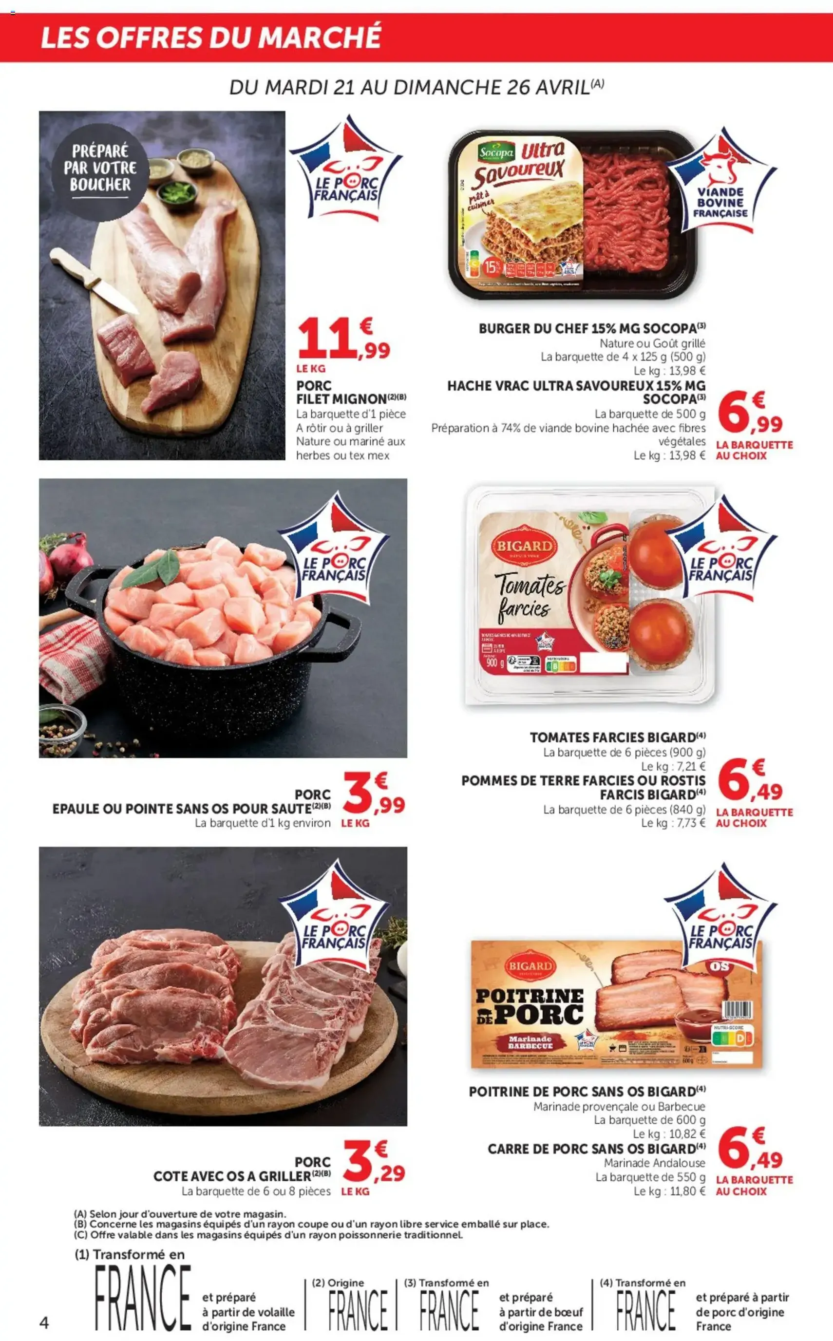 U Express catalogue - brochure valable à partir du 21/04/2026, page 4 sur 16