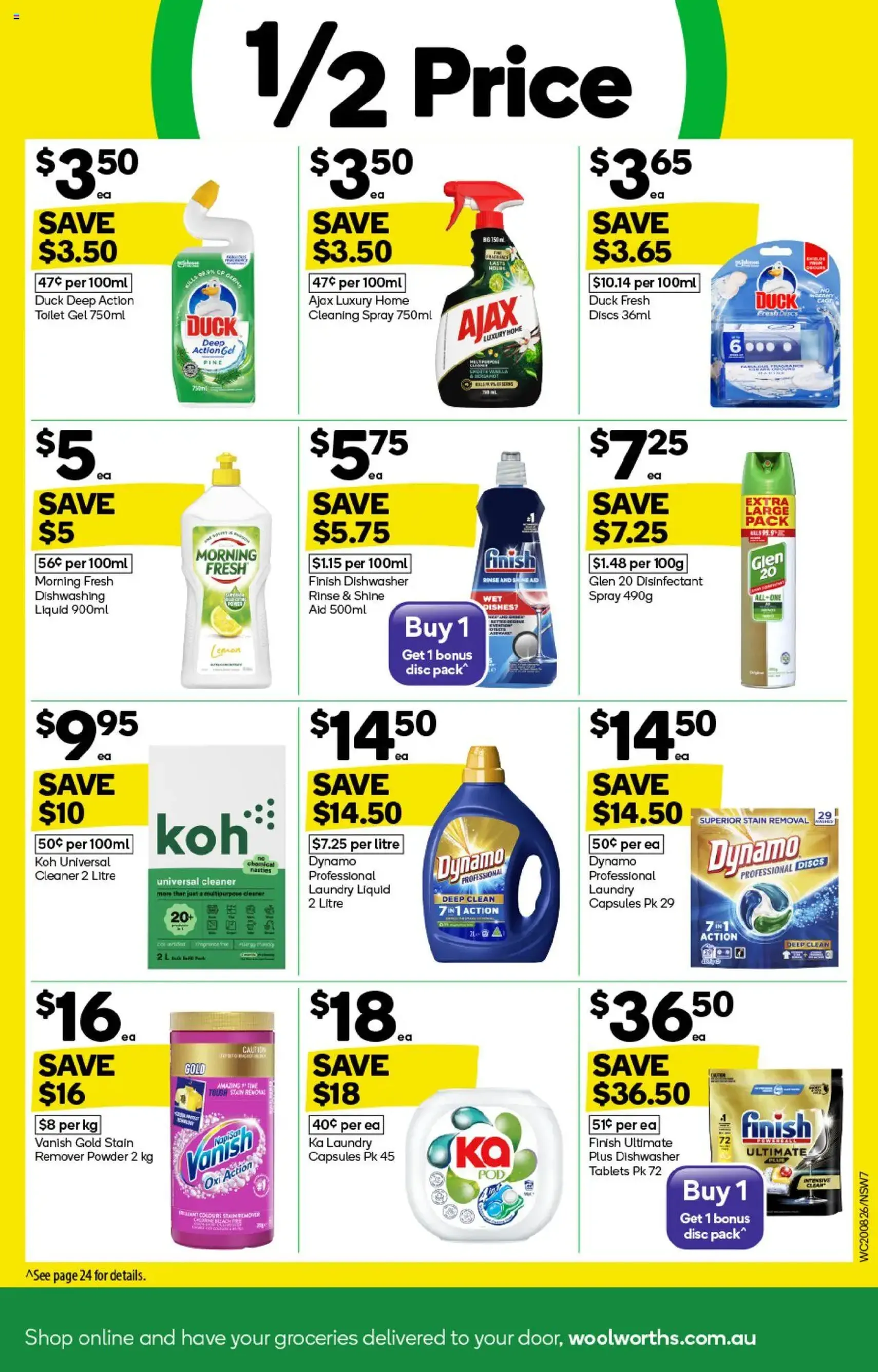 Weekly catalogue Woolworths NSW 20/08 - valid flyer from 20/08/2025, page 7 of 46 Weekly catalogue Woolworths NSW 20/08 - valid flyer from 20/08/2025, page 7 of 46