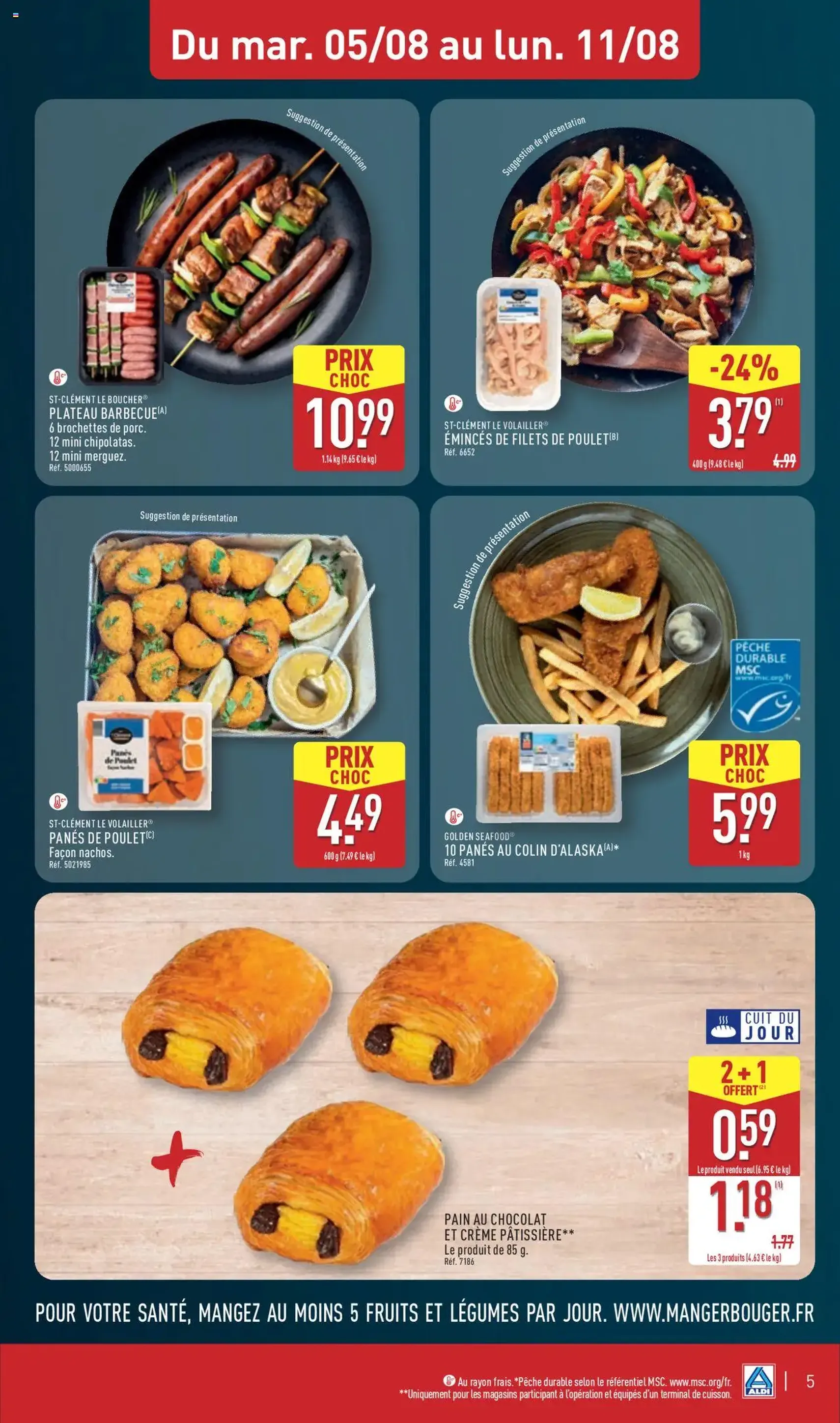 Aldi catalogue semaine 32 - brochure valable à partir du 05/08/2025, page 7 sur 41 Aldi catalogue semaine 32 - brochure valable à partir du 05/08/2025, page 7 sur 41