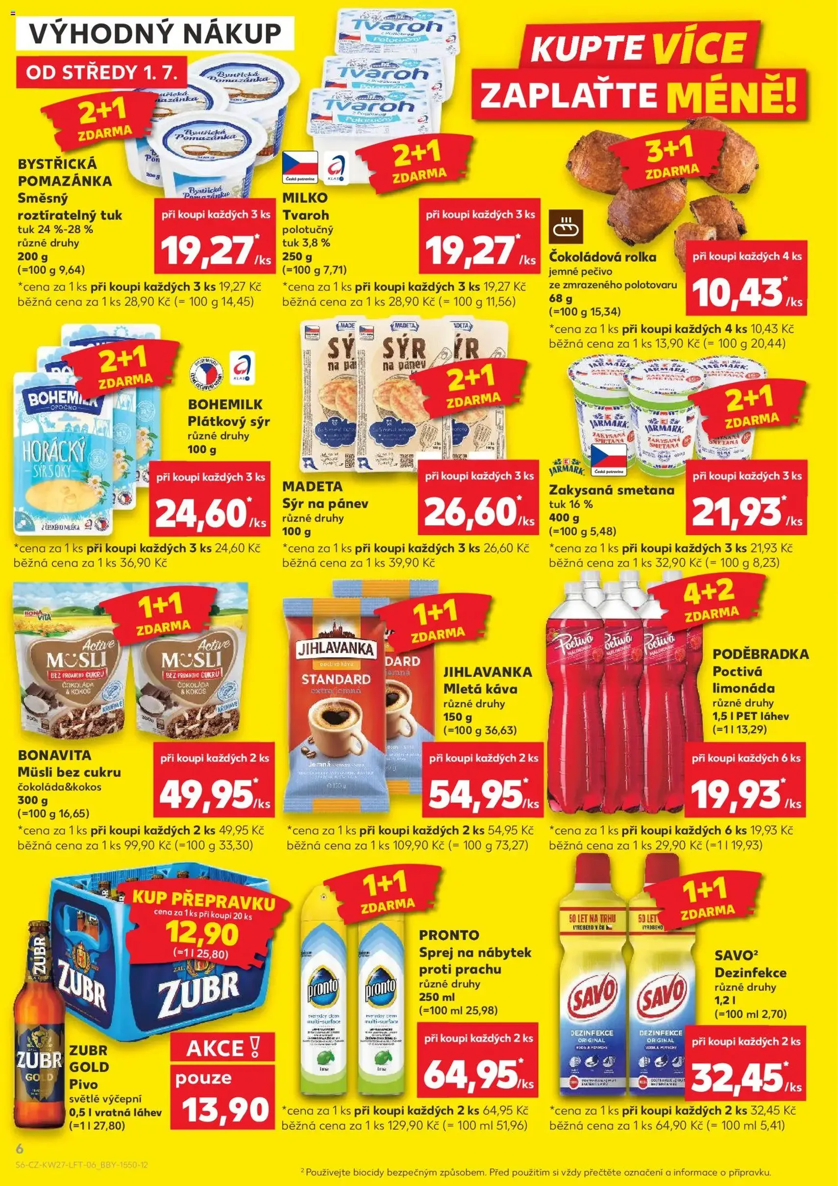 Kaufland leták - platný leták od 01.07.2026 strana 6 z 54