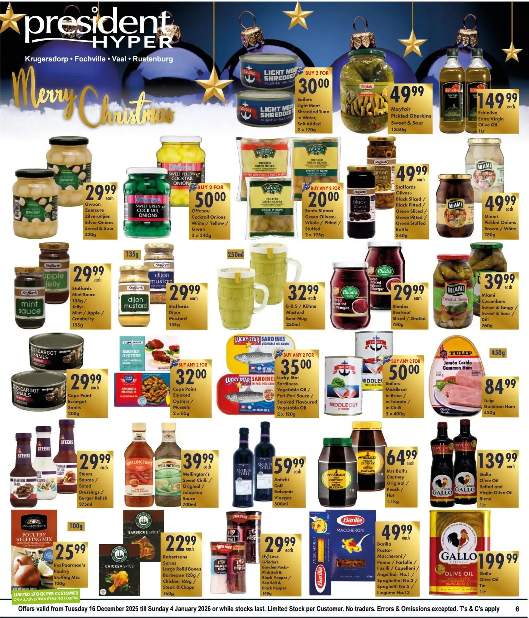 President Hyper Specials - valid flyer from 16/12/2025, page 6 of 10