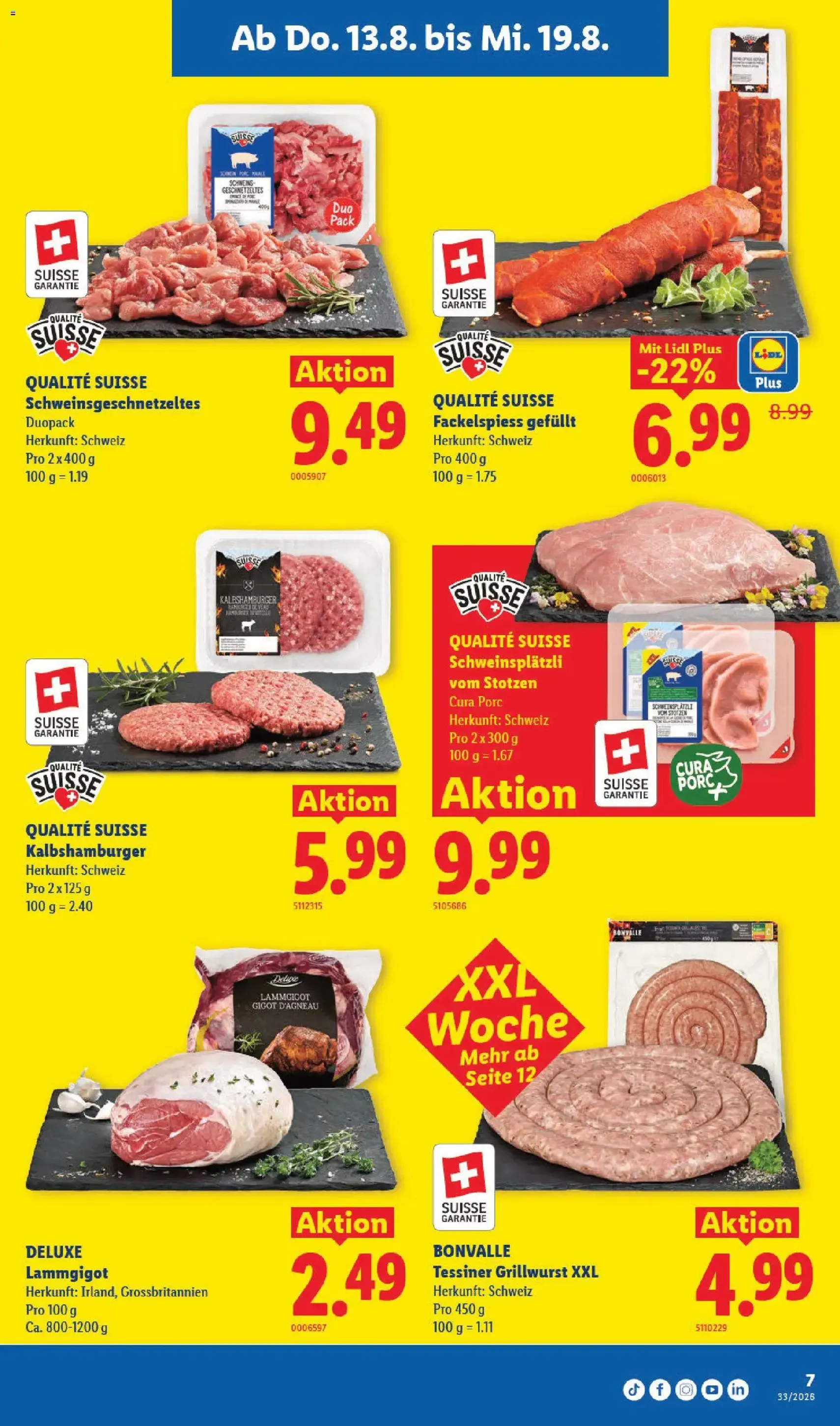 Lidl aktionen - Gültiger Prospekt ab 13.08.2026, Seite 11 von insgesamt 36