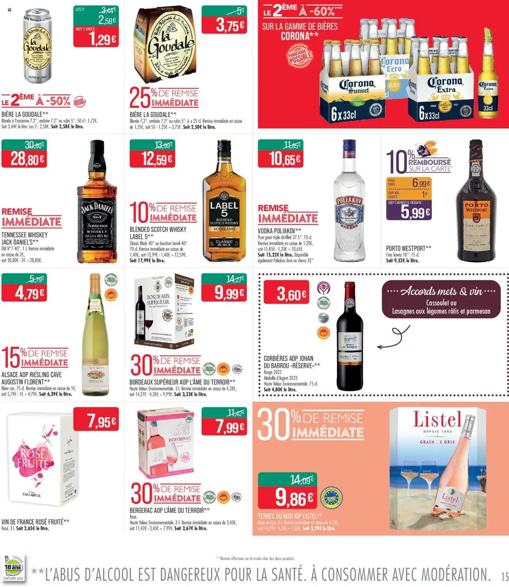 Match Supermarché catalogue - brochure valable à partir du 18/08/2025, page 15 sur 24